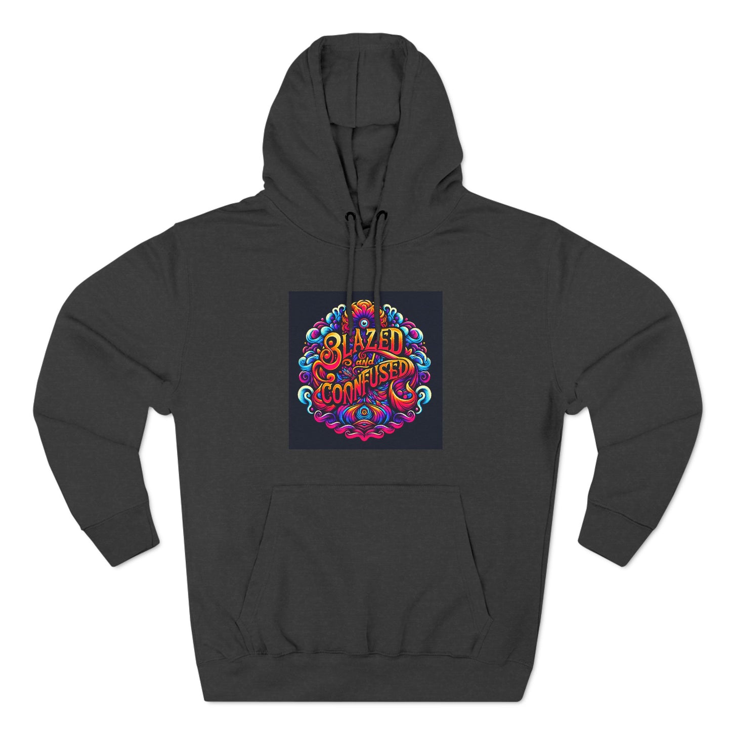 Blazed and Confused Three-Panel Fleece Hoodie