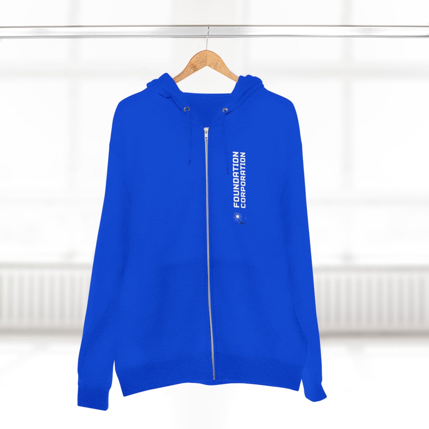 FC Màaz African Zip Hoodie — Vintage Astronauts Graphic Zip-Up Hoodie