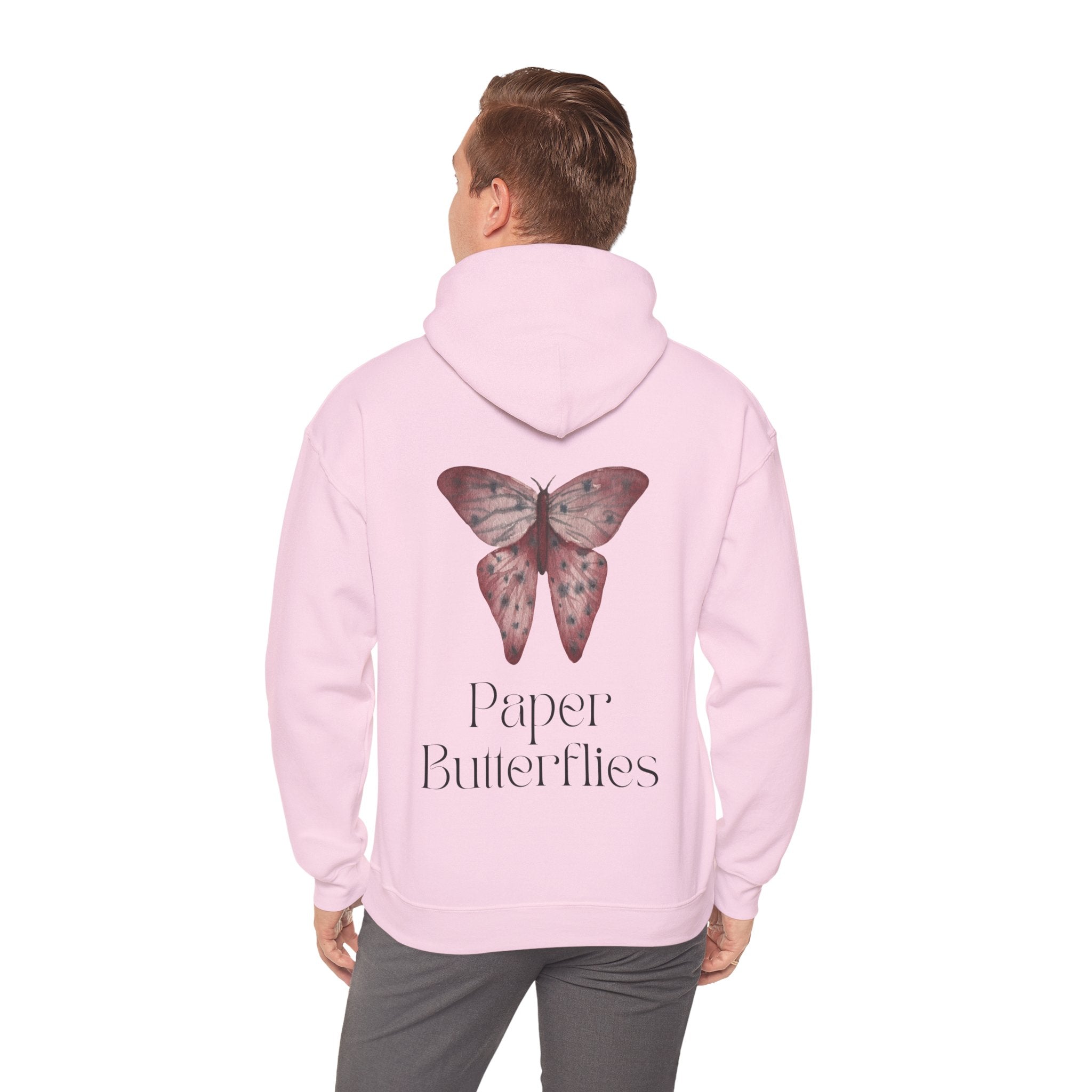 Paper Butterflies Unisex Heavy Blend Hooded Sweatshirt