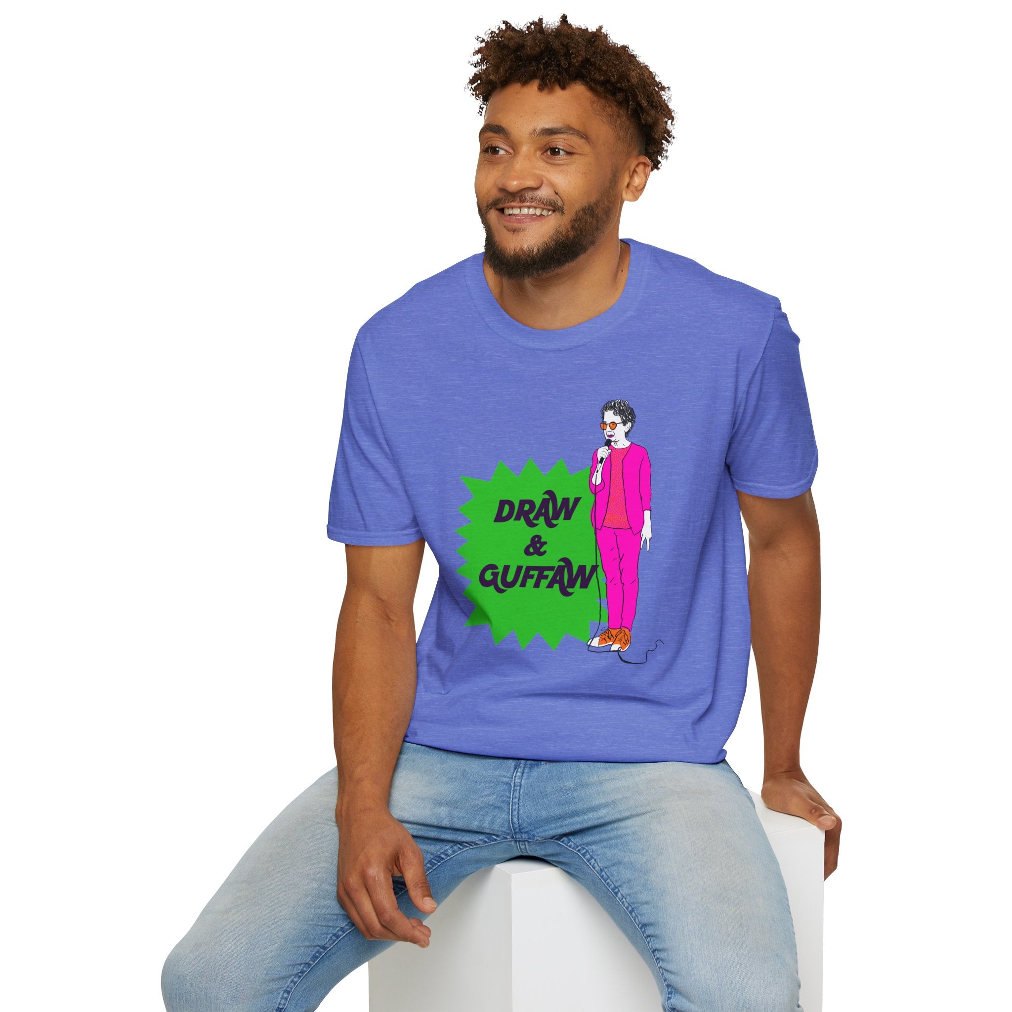 Draw and Guffaw Unisex Softstyle T-Shirt
