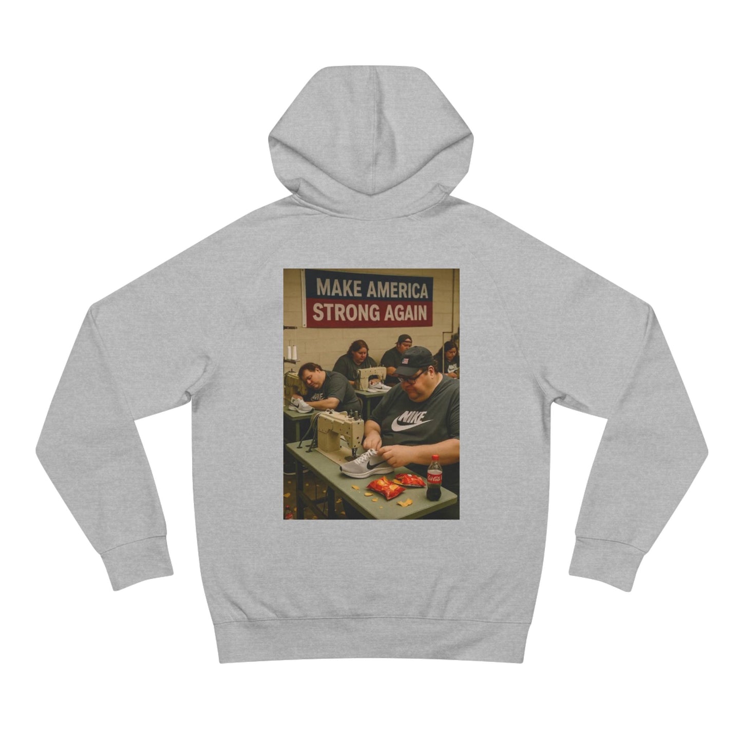 Unisex Make America Strong Again Hoodie - Comfortable & Stylish