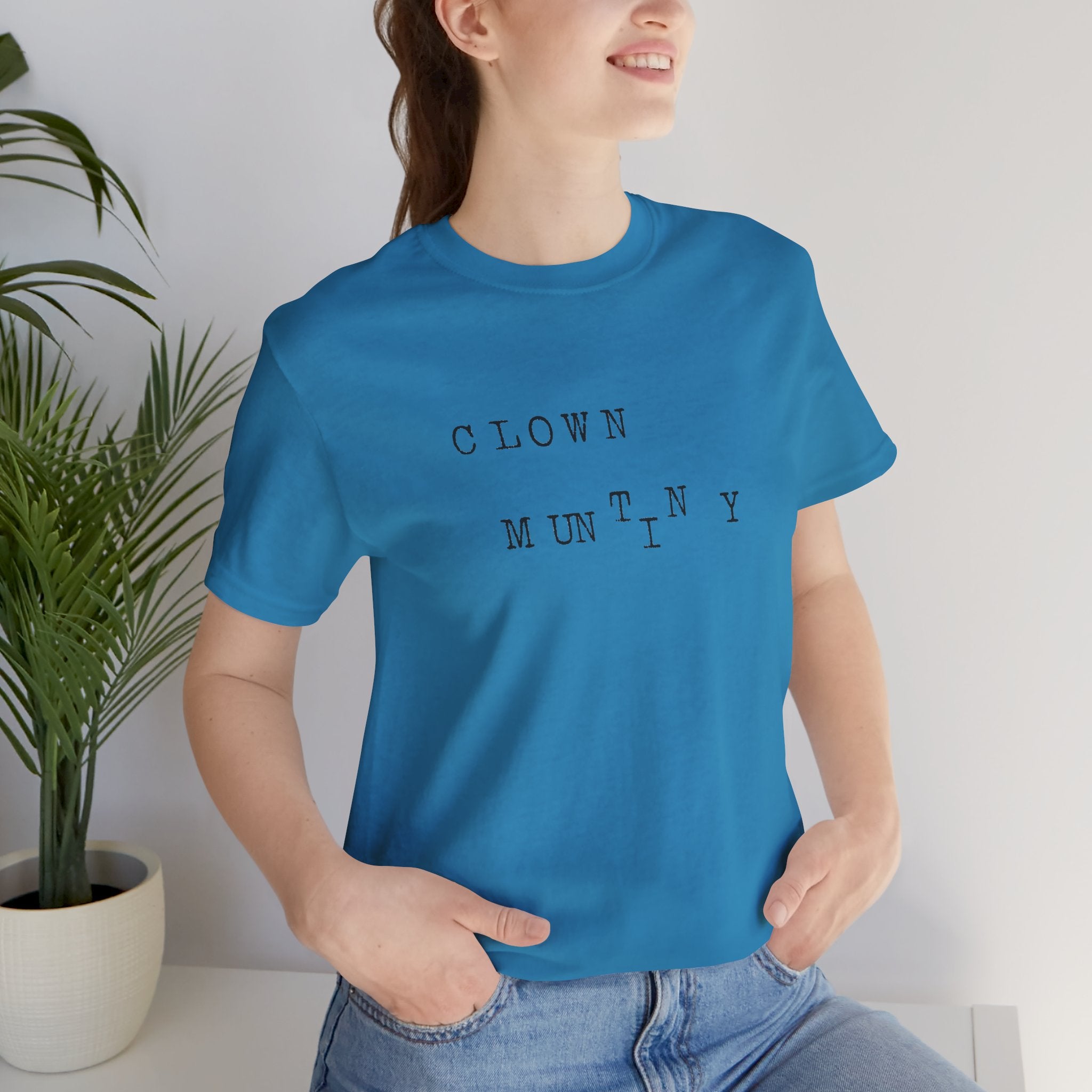 Clown Mutiny Unisex Jersey Short Sleeve Tee