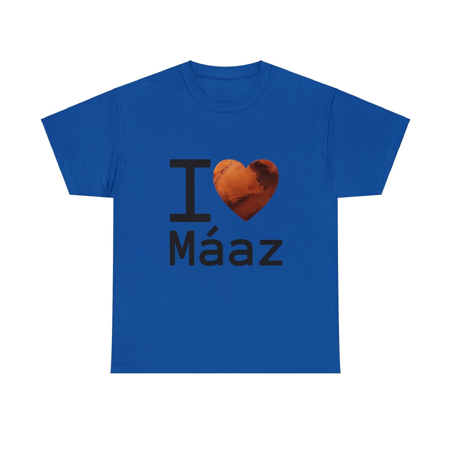 I Love Mars Unisex Heavy Cotton Tee