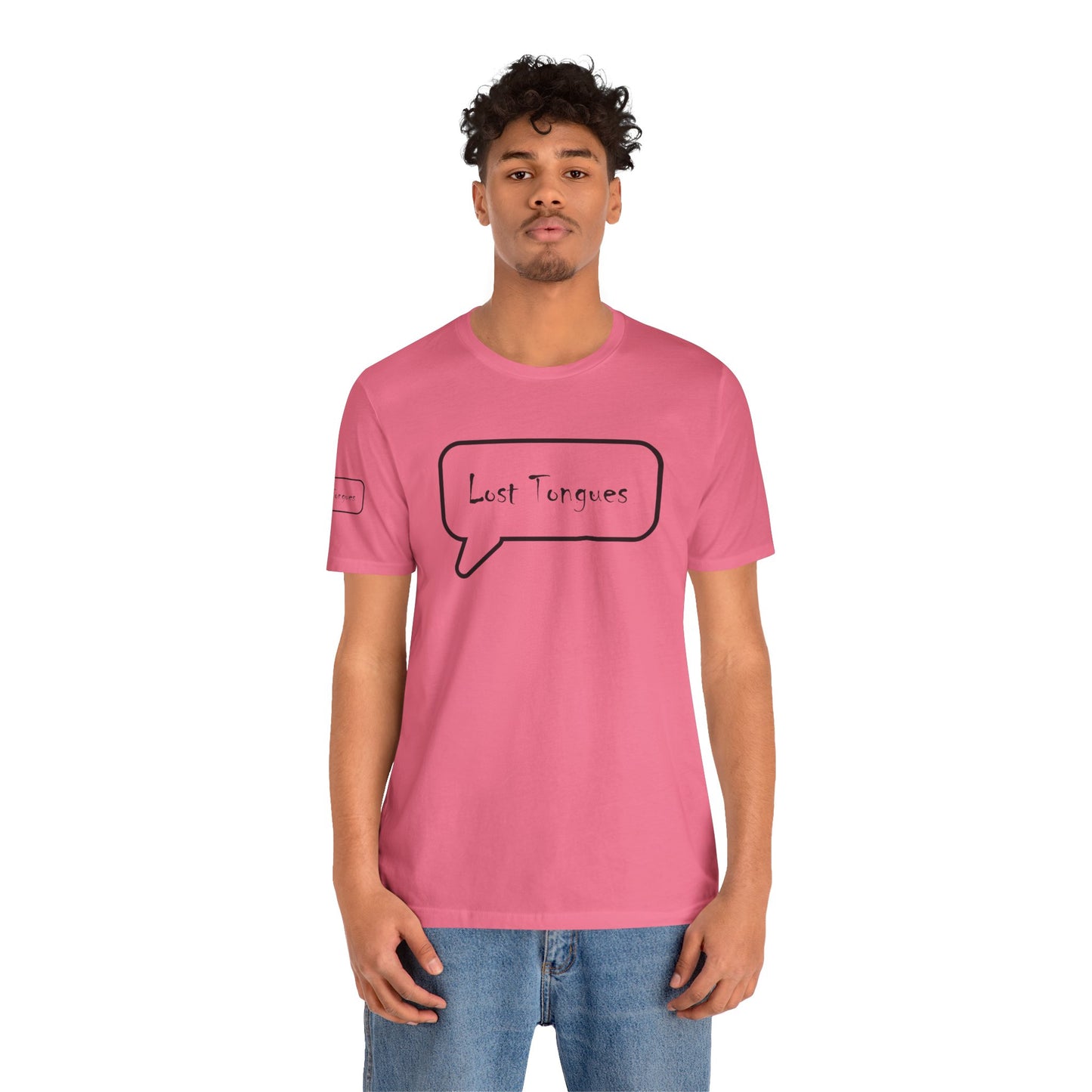 Lost Tongues Unisex Jersey Short Sleeve Tee