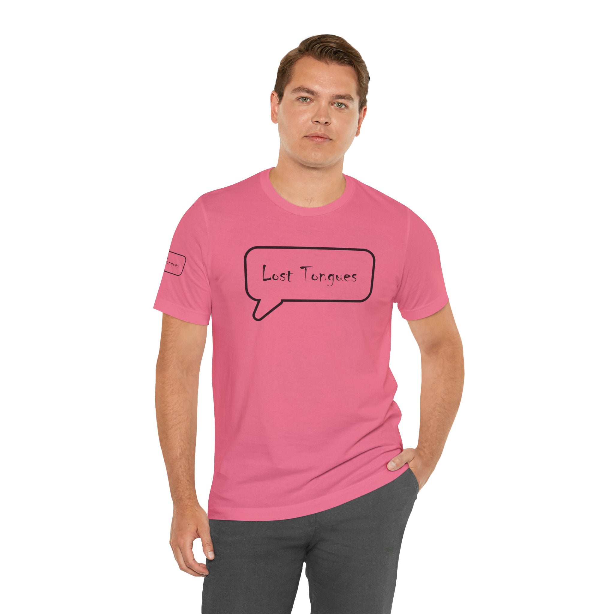 Lost Tongues Unisex Jersey Short Sleeve Tee