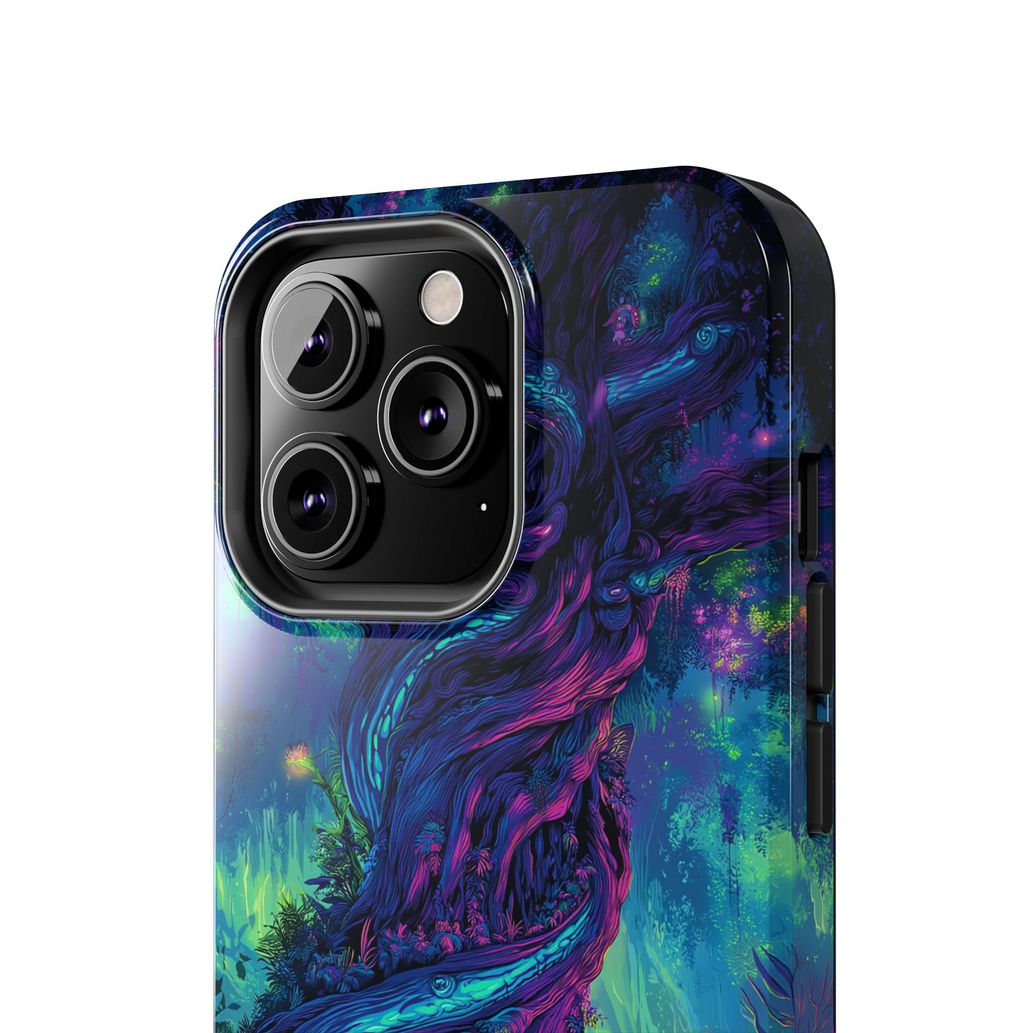 Psychedelic Tree Tough Phone Cases