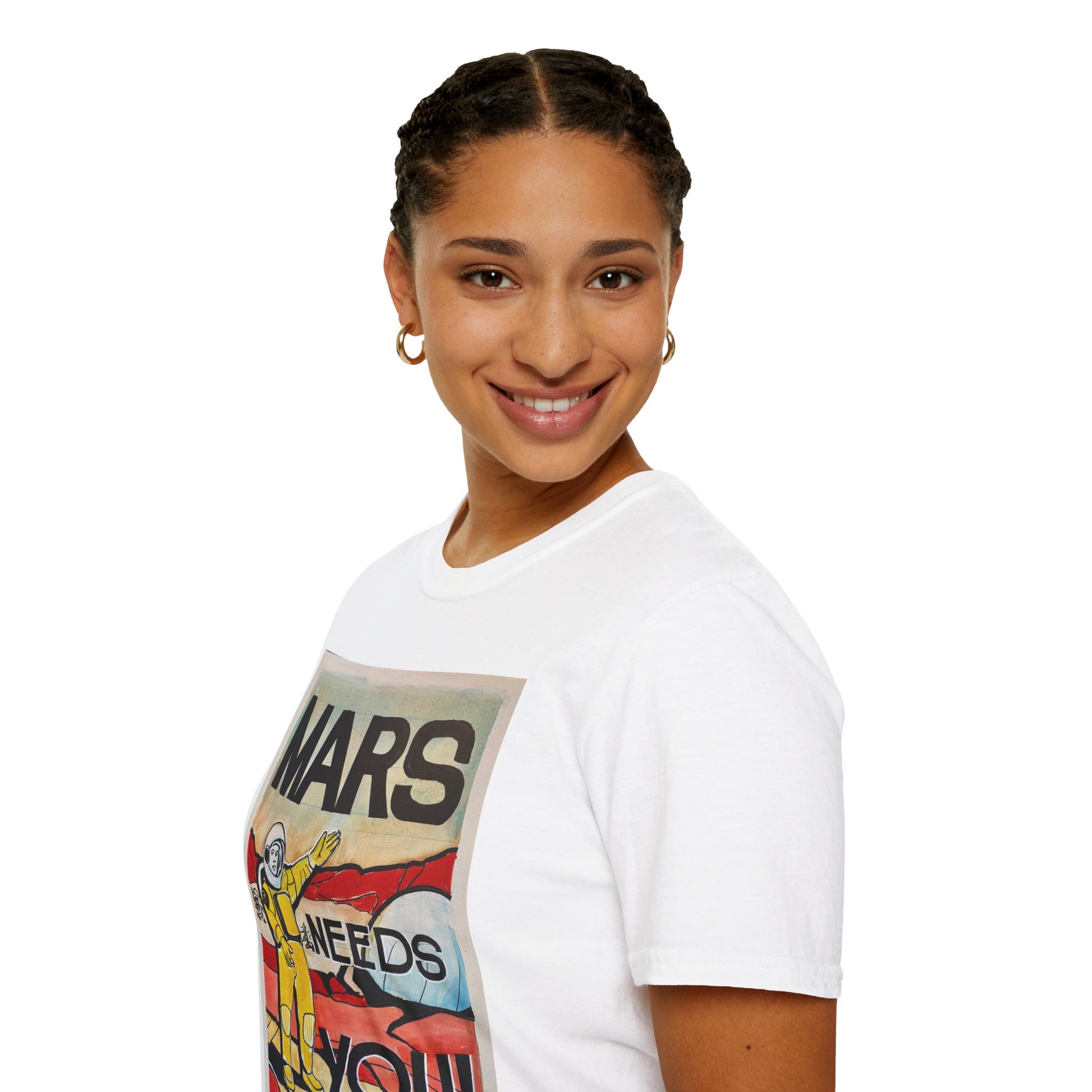 Mars Needs You Unisex Softstyle T-Shirt