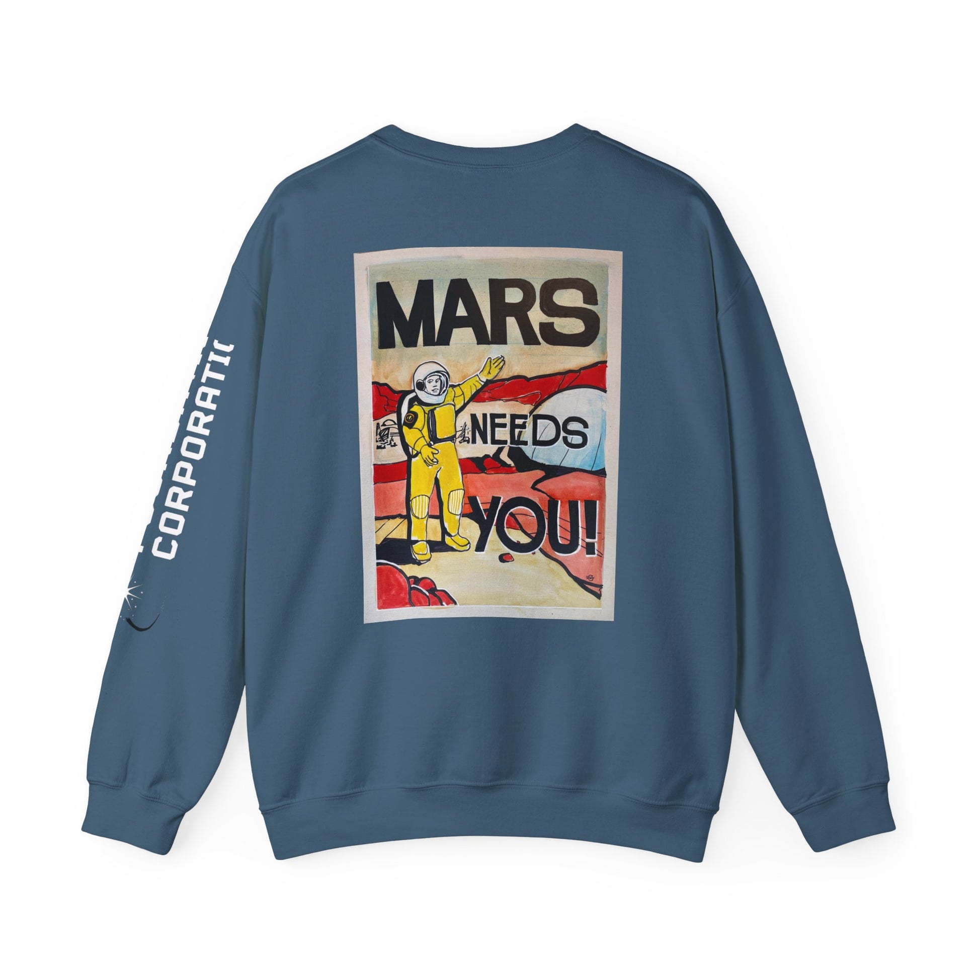 Foundation Corp Needs You Unisex Heavy Blend Crewneck Sweatshirt