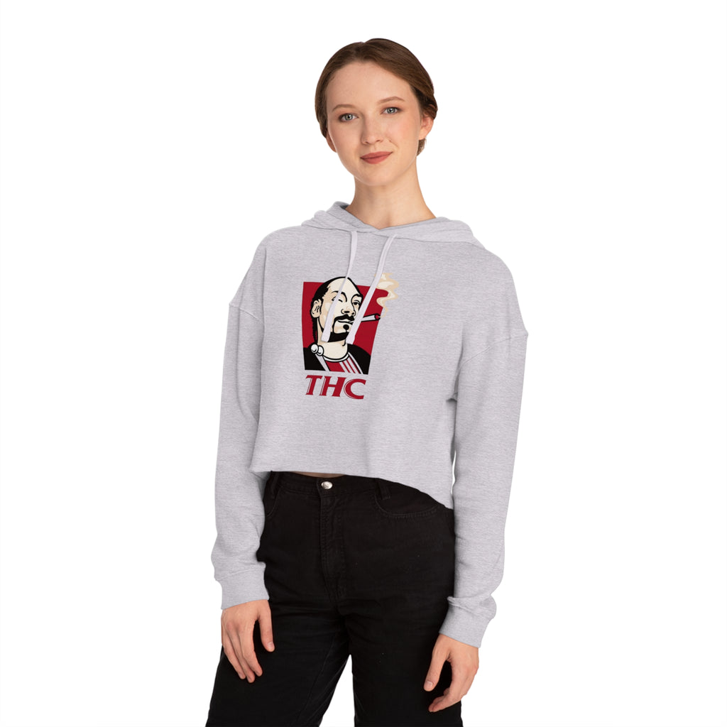 Bucket Love Cropped Hooded Sweatshirt - Chill Vibes