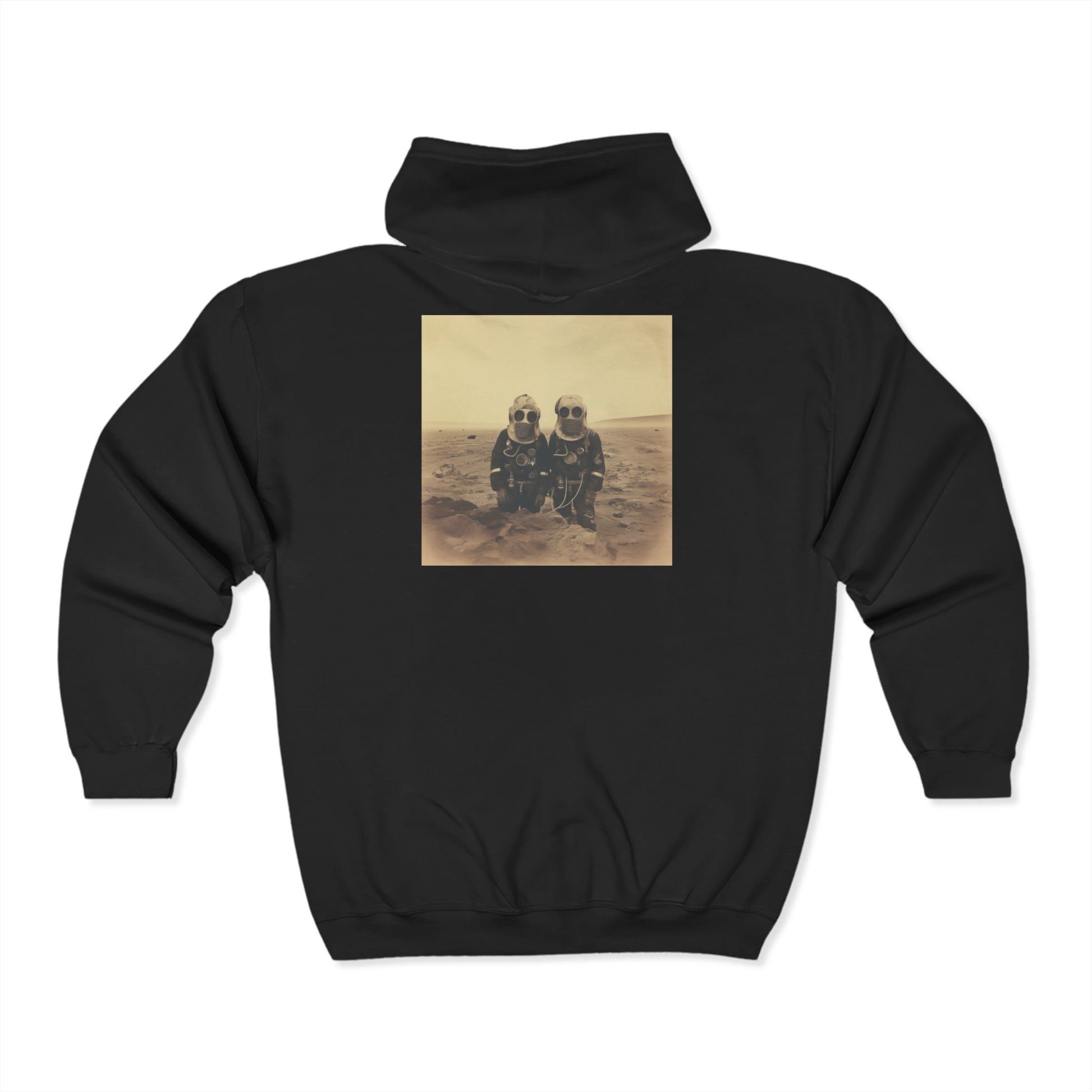 Mars Martians Unisex Heavy Blend Full Zip Hooded Sweatshirt
