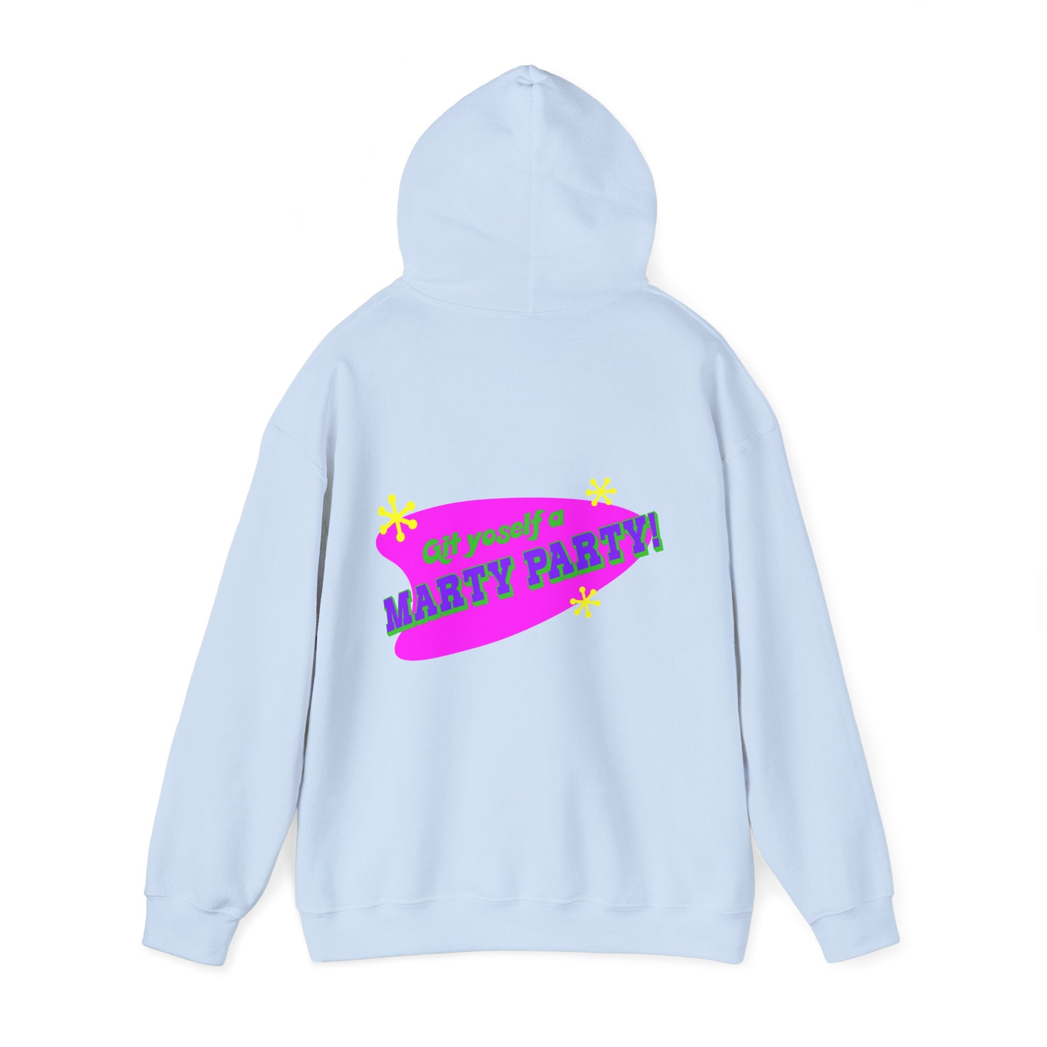Marty Party Unisex Heavy Blend Hooded Sweatshirt