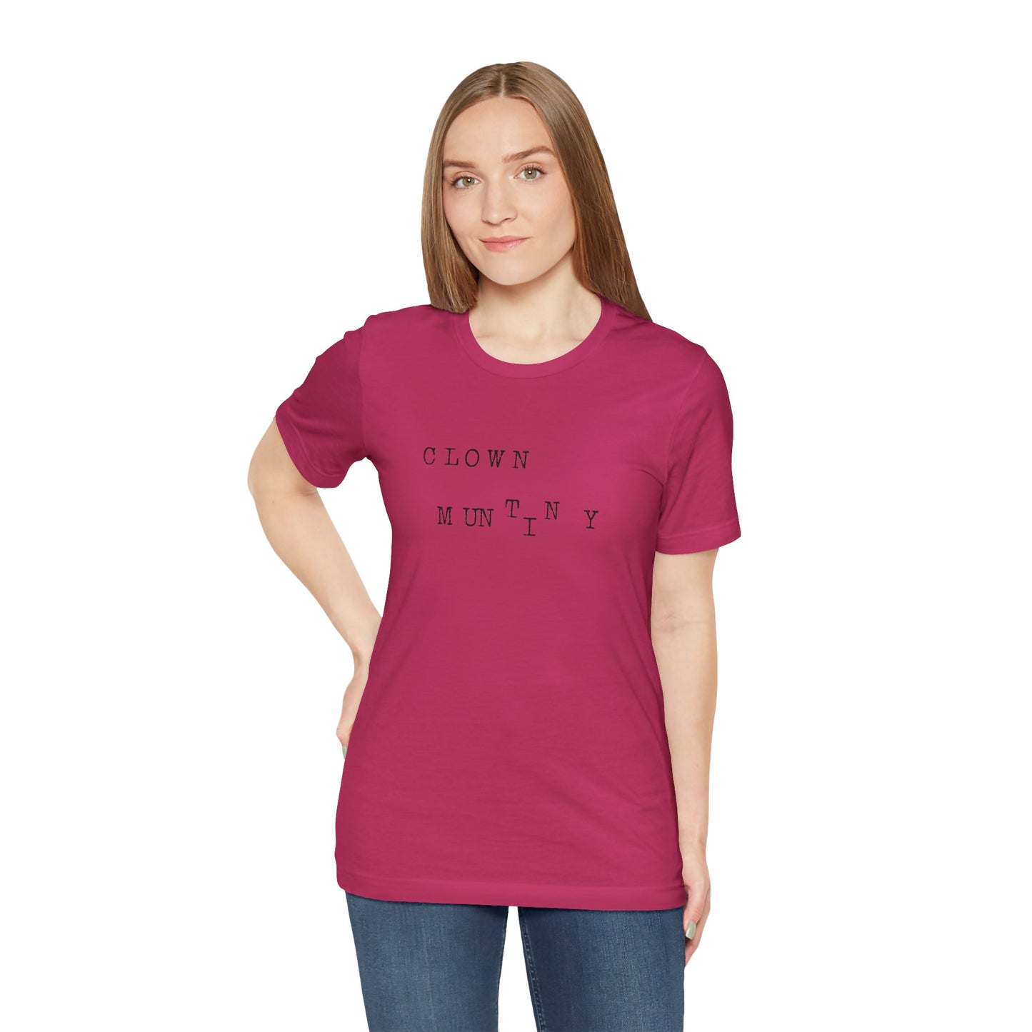 Clown Mutiny Unisex Jersey Short Sleeve Tee