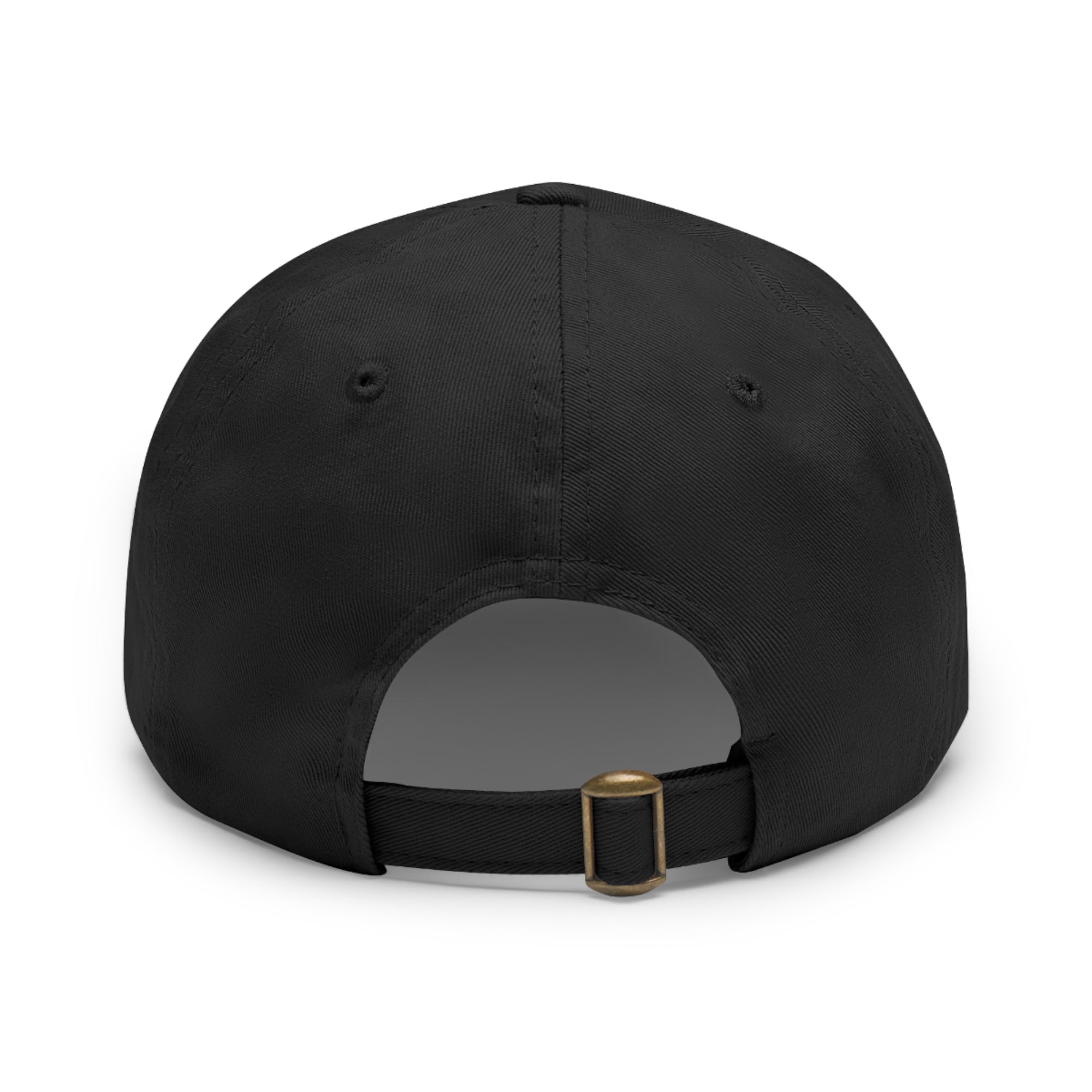 Marty Party Dad Hat with Leather Patch (Rectangle)