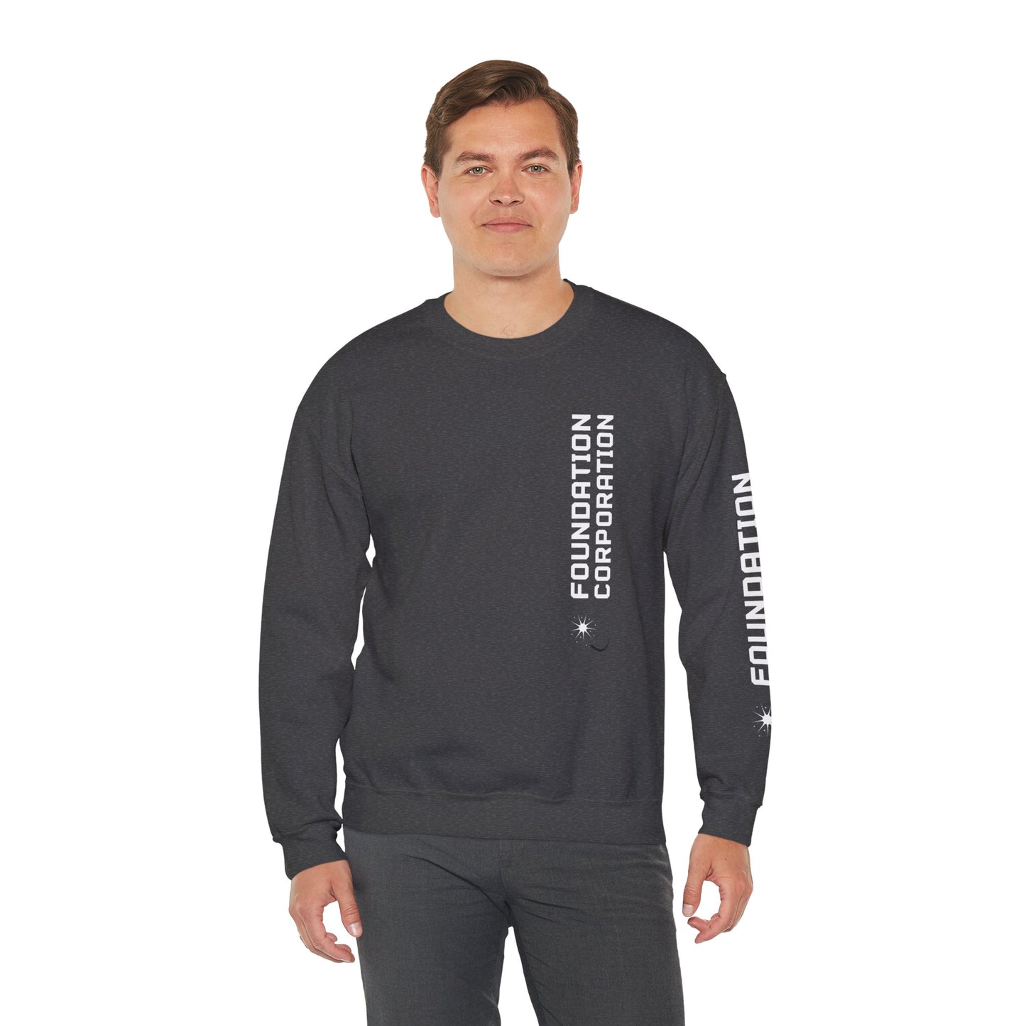 Foundation Corp Needs You Unisex Heavy Blend Crewneck Sweatshirt