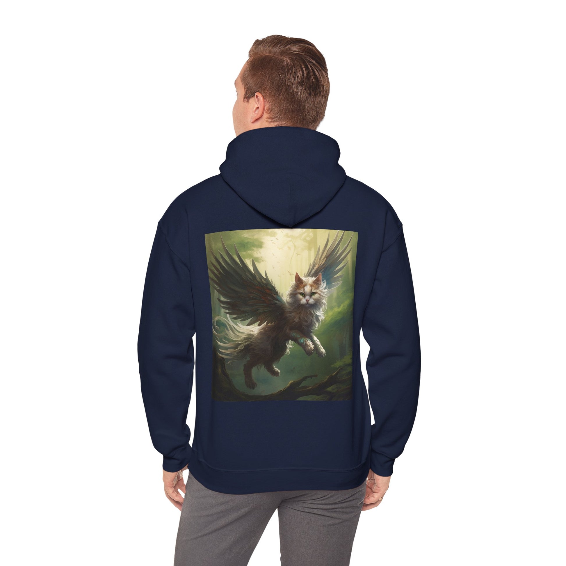Fantasy Cat Unisex Heavy Blend Hooded Sweatshirt