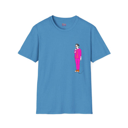 Draw and Guffaw Loren K Little Old Lady Unisex Softstyle T-Shirt