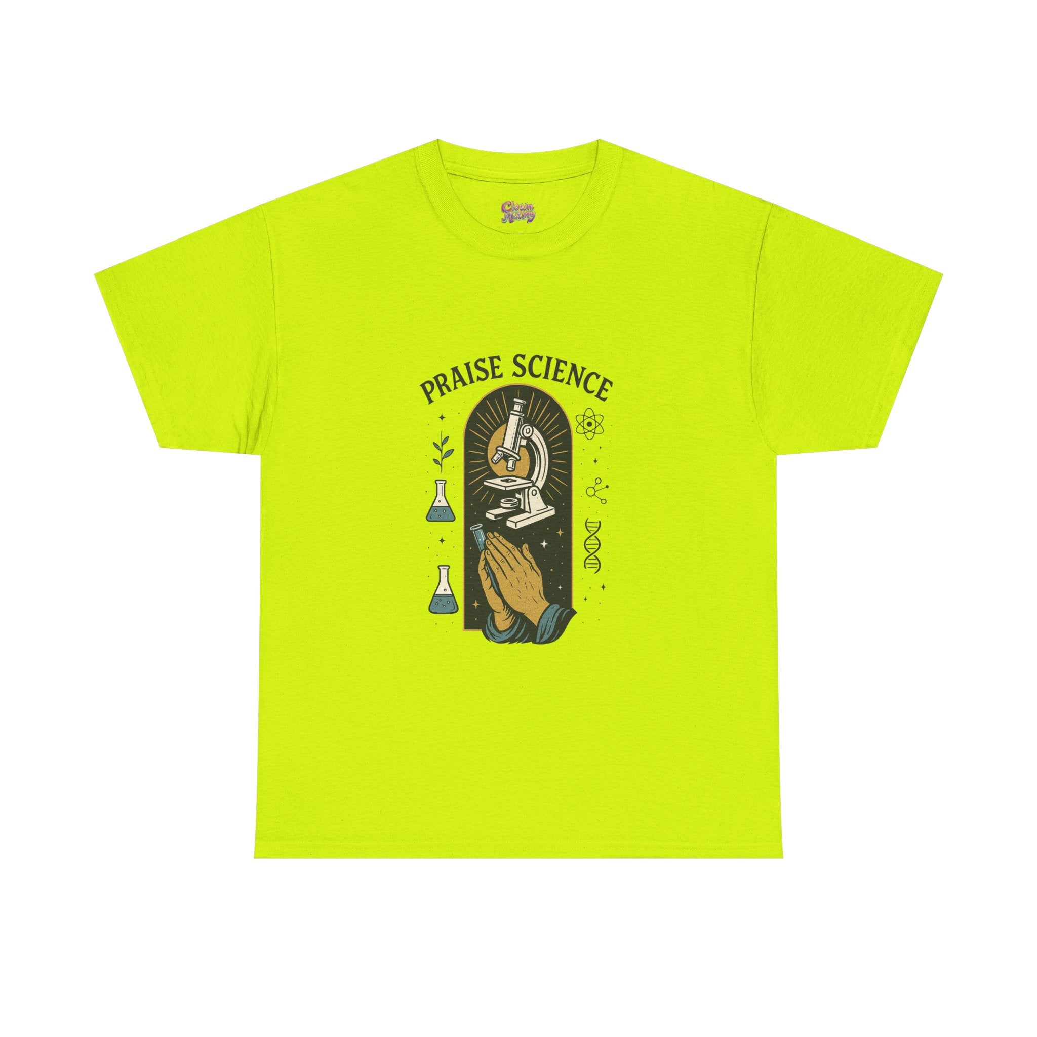 Praise Science Unisex Heavy Cotton Tee - Science Lover's T-Shirt for Educators and Students