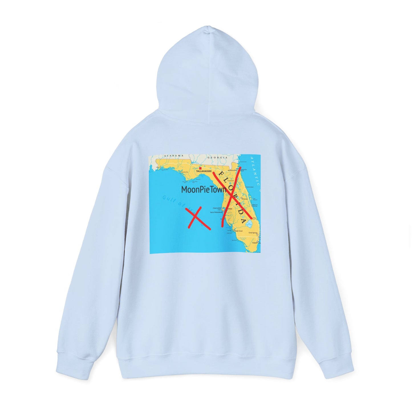 Fun MoonPieTown Hooded Sweatshirt for Casual Wear