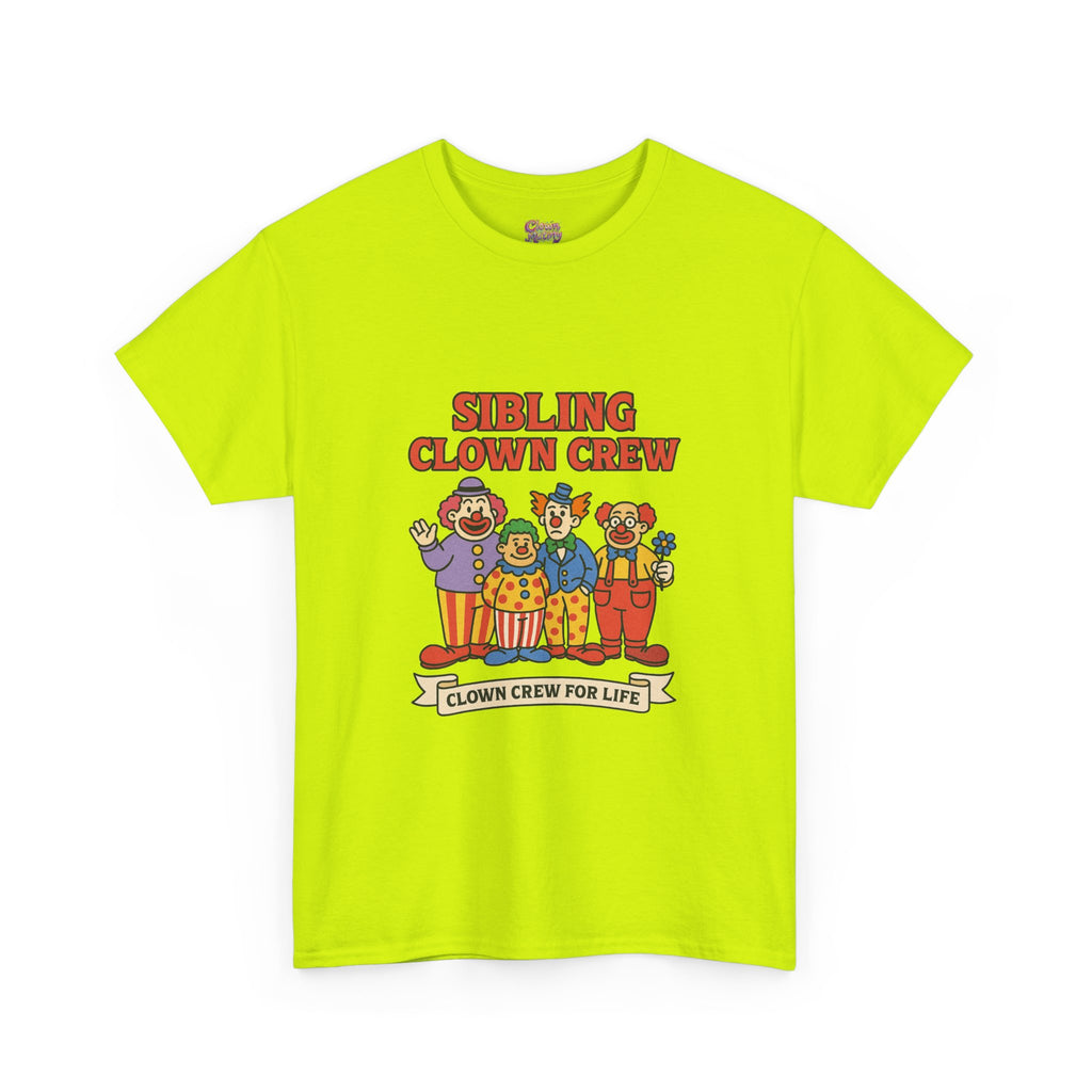 Clown Siblings Unisex Heavy Cotton Tee