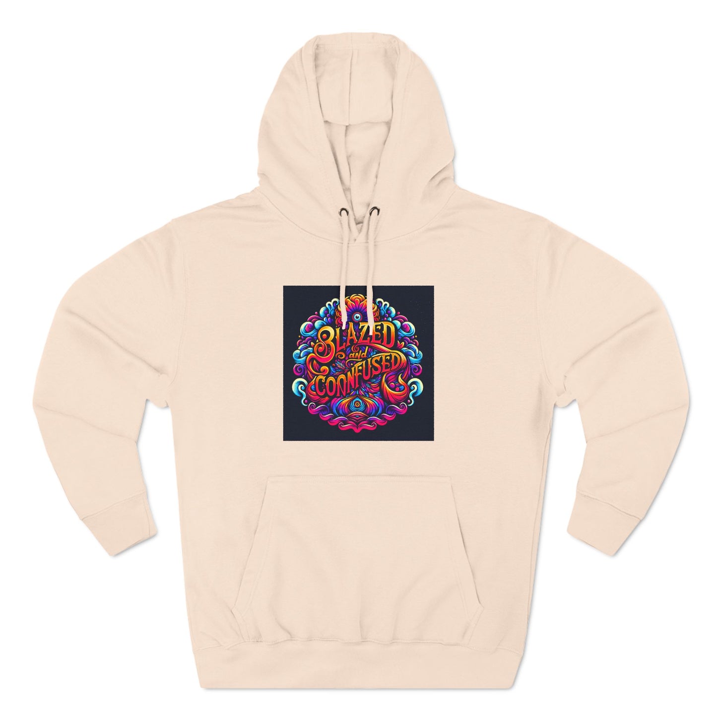 Blazed and Confused Three-Panel Fleece Hoodie