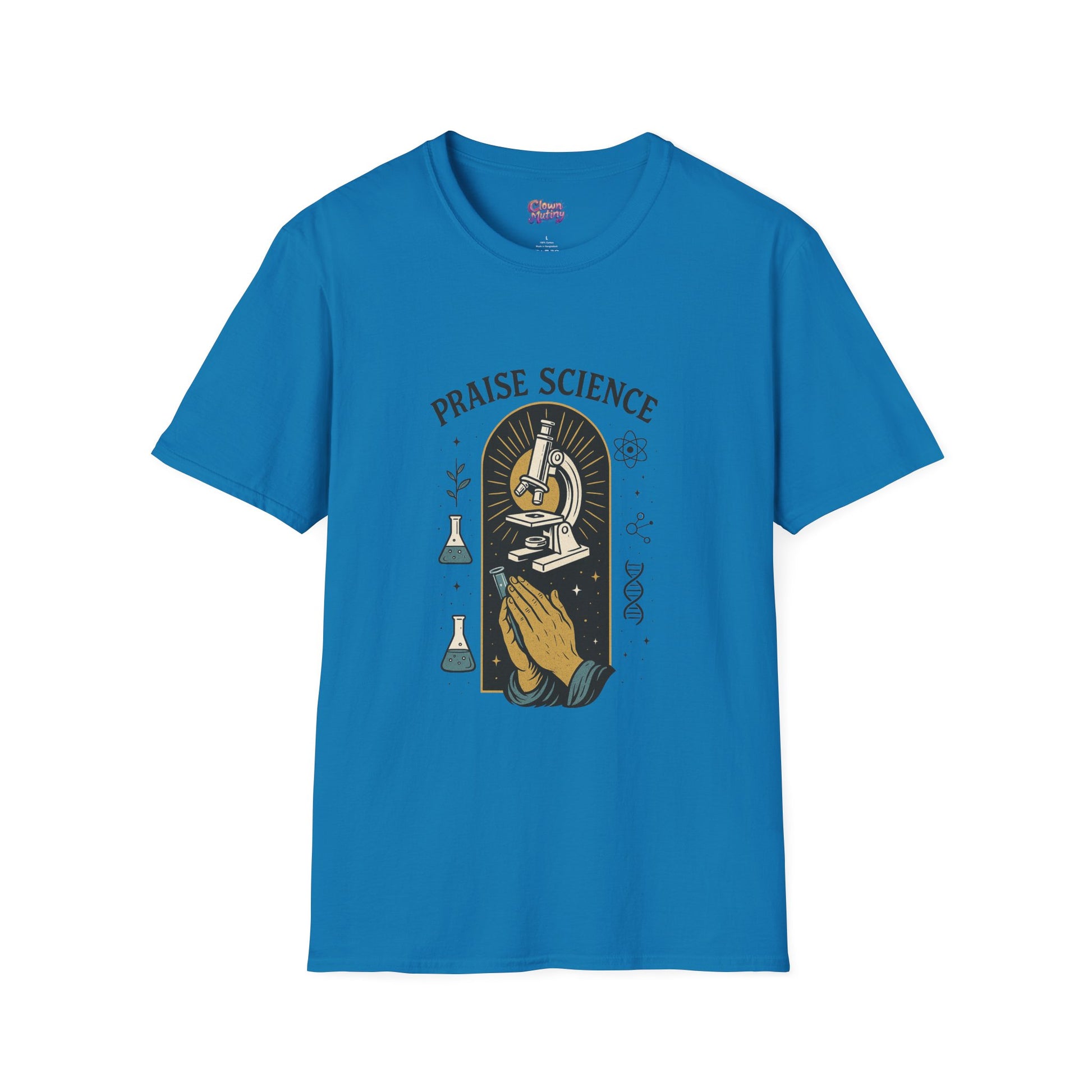 Praise Science Unisex Softstyle T-Shirt - Science Enthusiast Tee