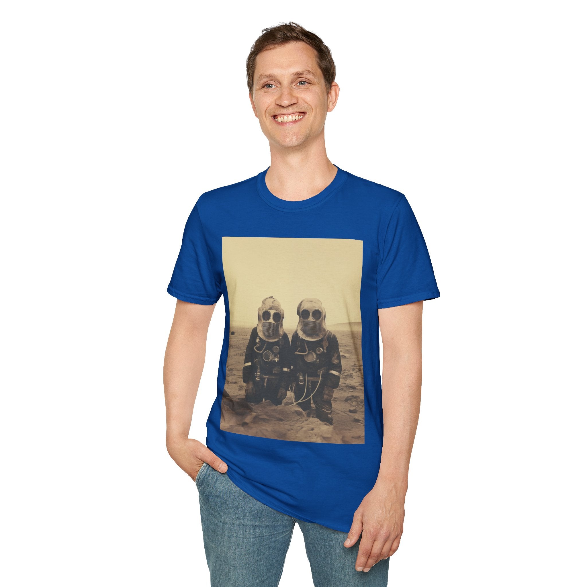 Mars Martians Unisex Softstyle T-Shirt