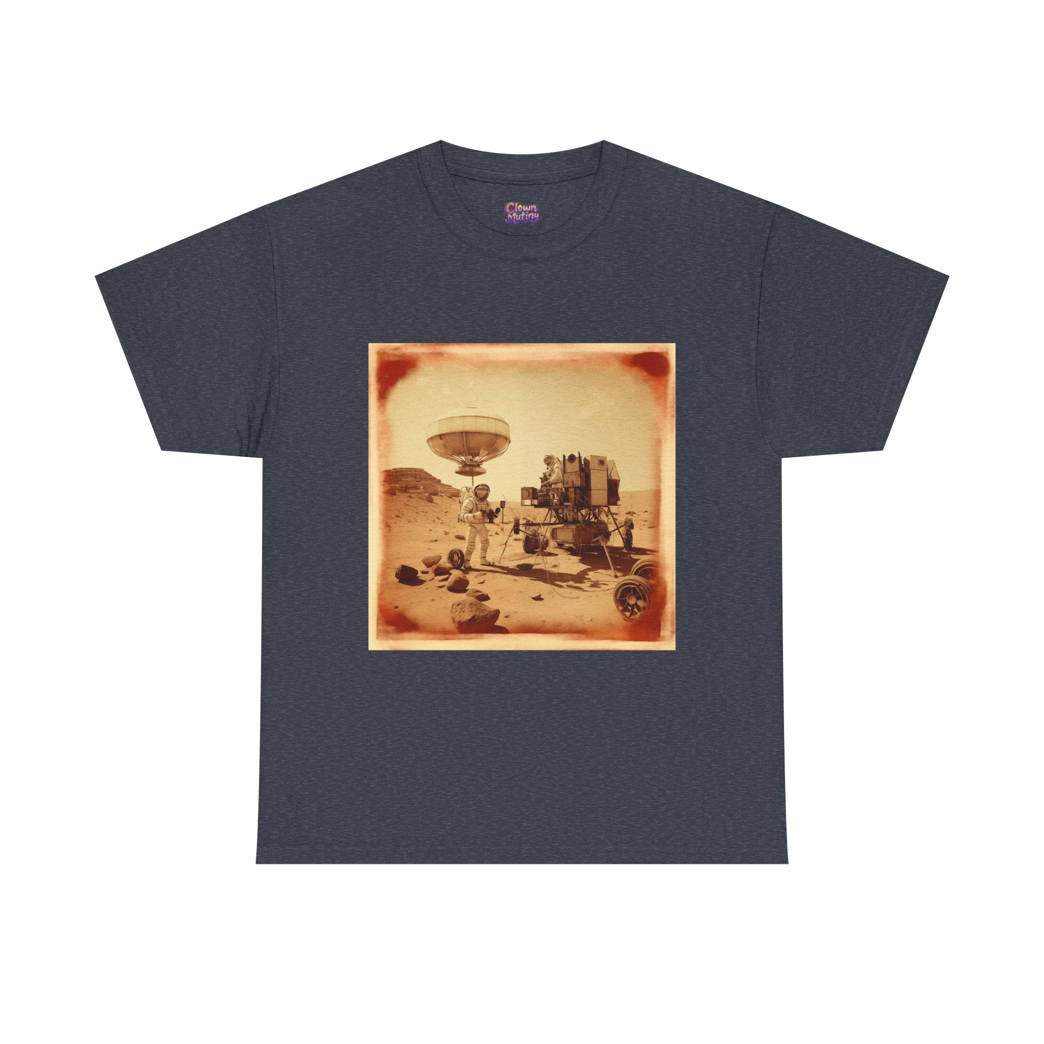 Martian Polaroid Unisex Heavy Cotton Tee