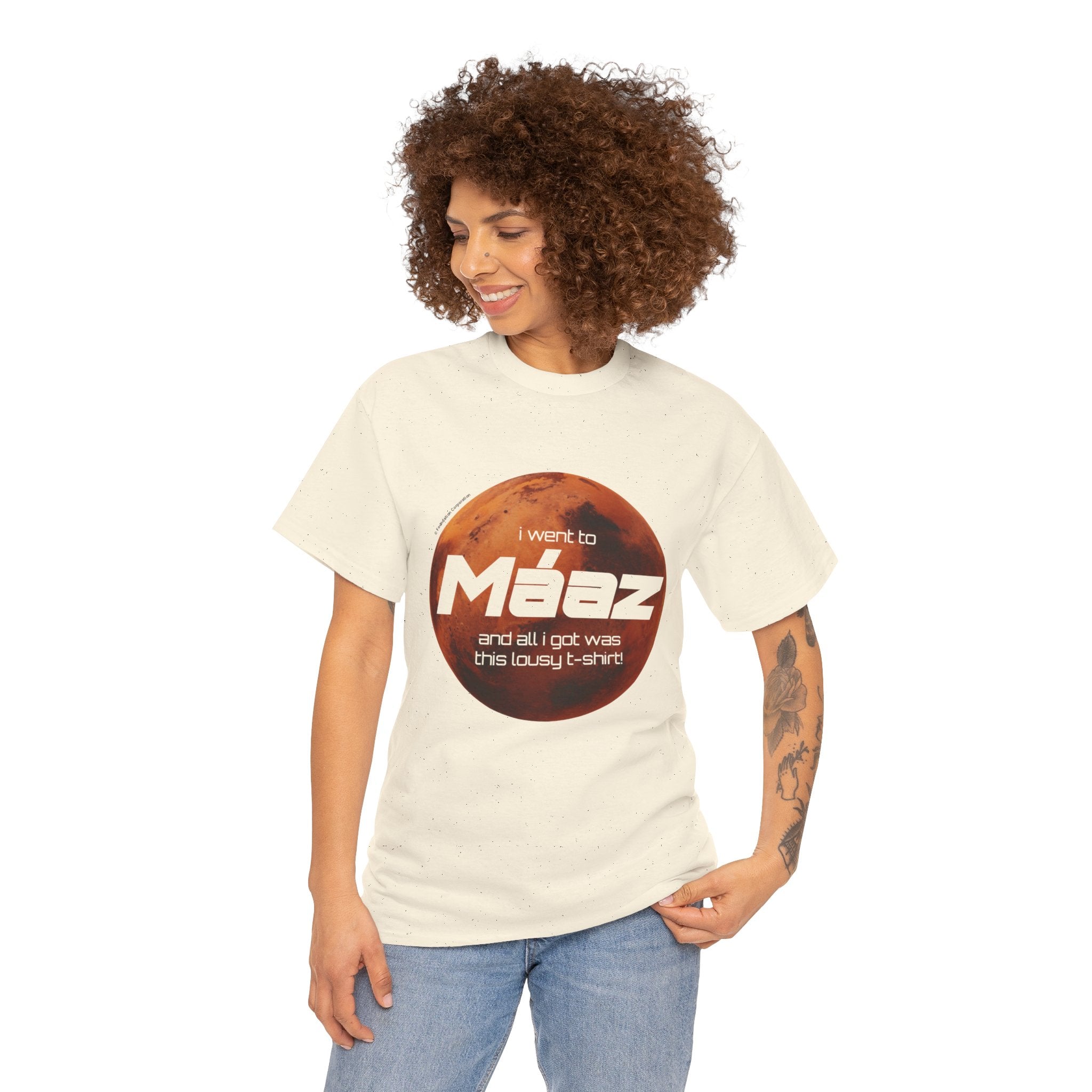 Went To Mars Unisex Heavy Cotton Tee
