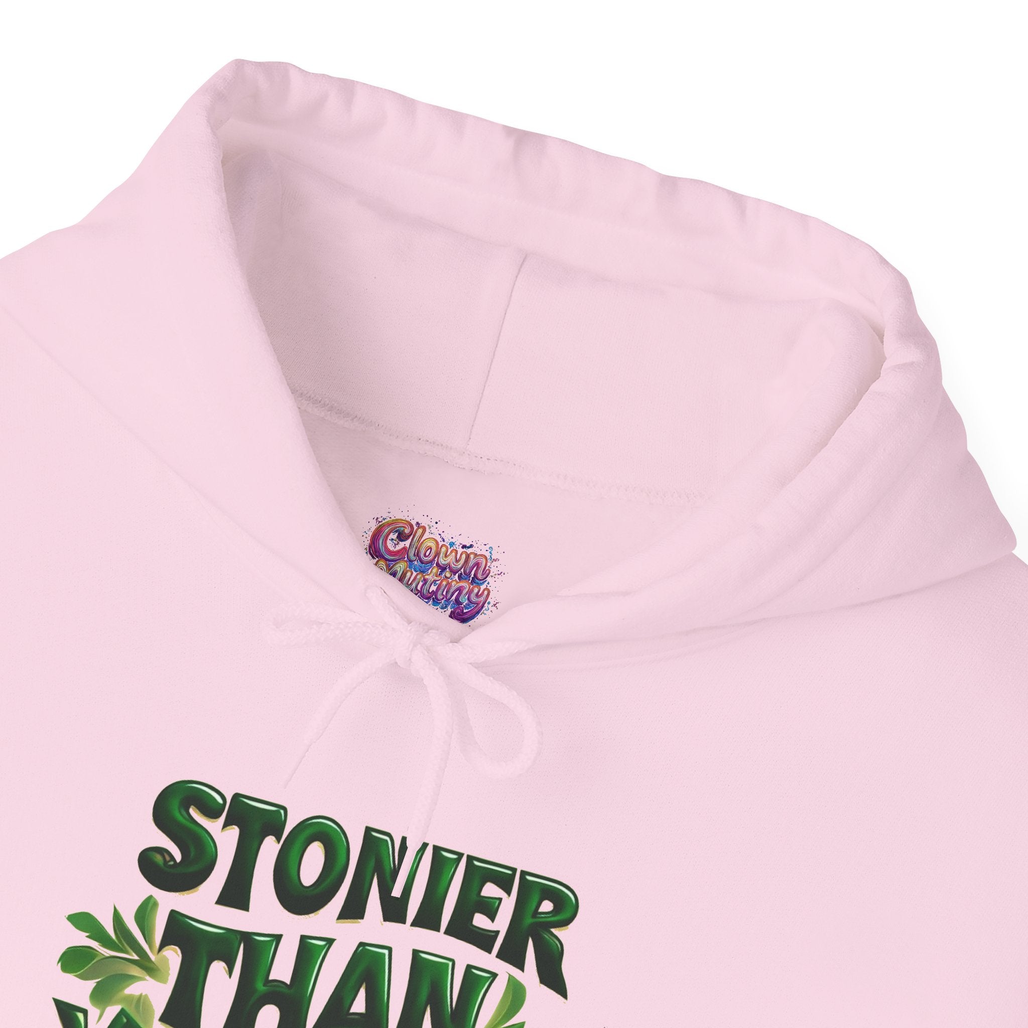 Stoner Vibes Unisex Hooded Sweatshirt - 'Stonier Than Yesterday'