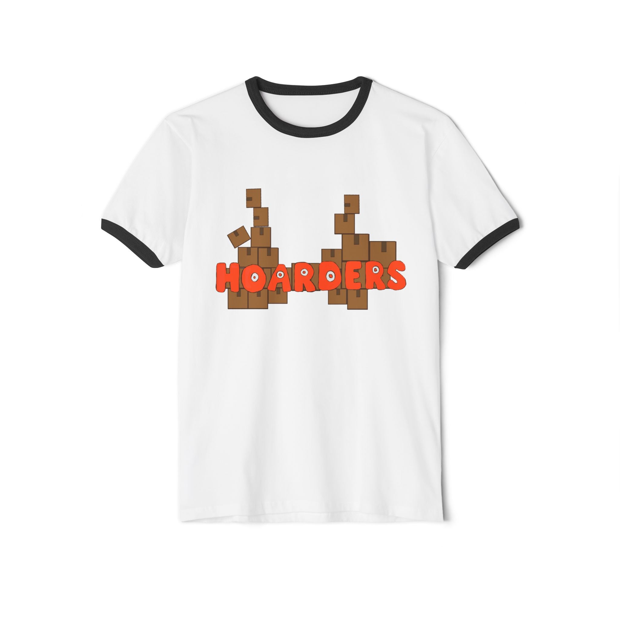 Hoarders Unisex Cotton Ringer T-Shirt