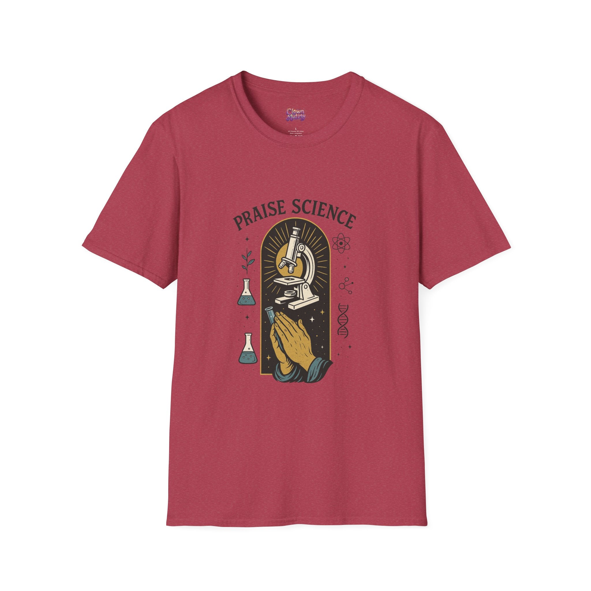 Praise Science Unisex Softstyle T-Shirt - Science Enthusiast Tee