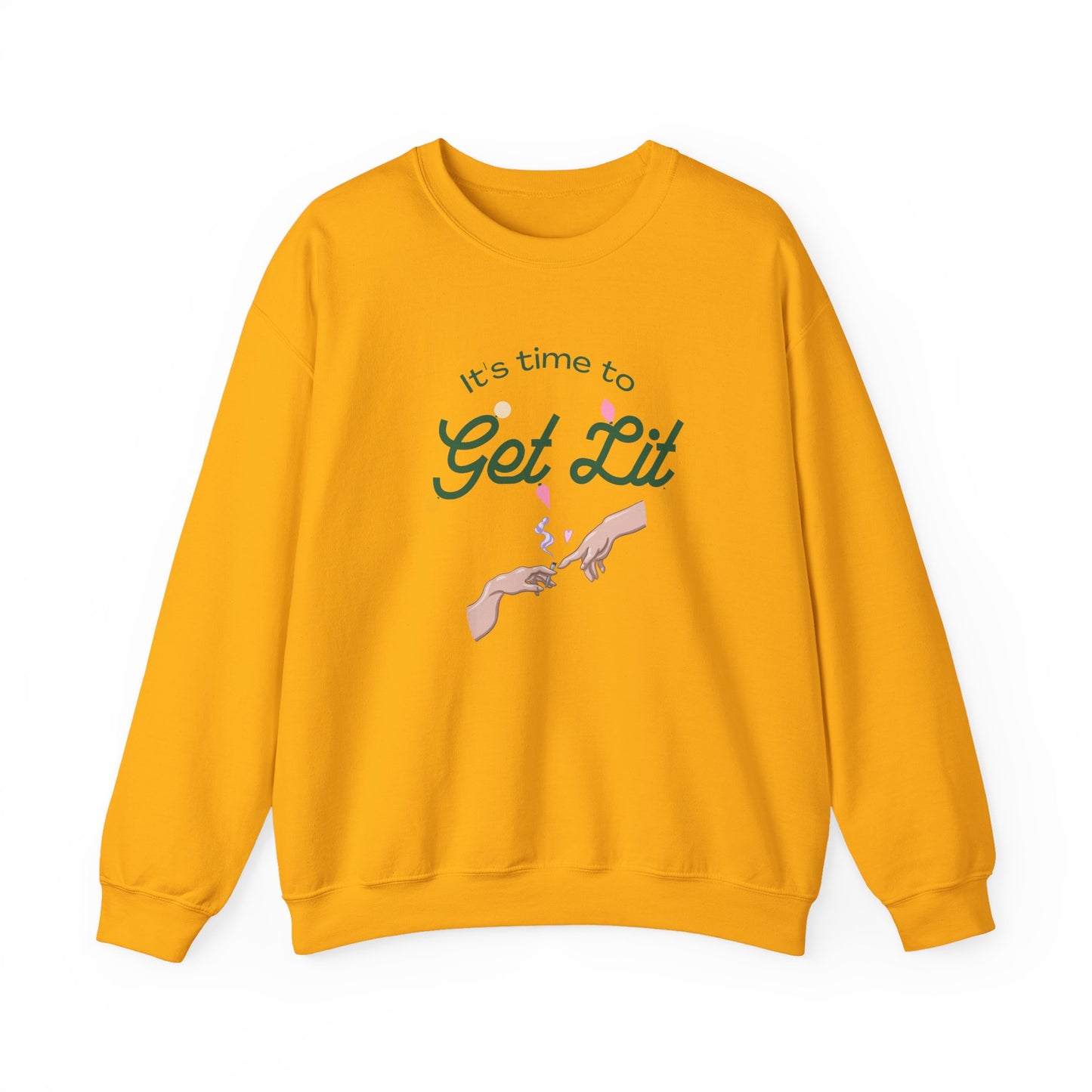 Get Lit Unisex Heavy Blend Crewneck Sweatshirt