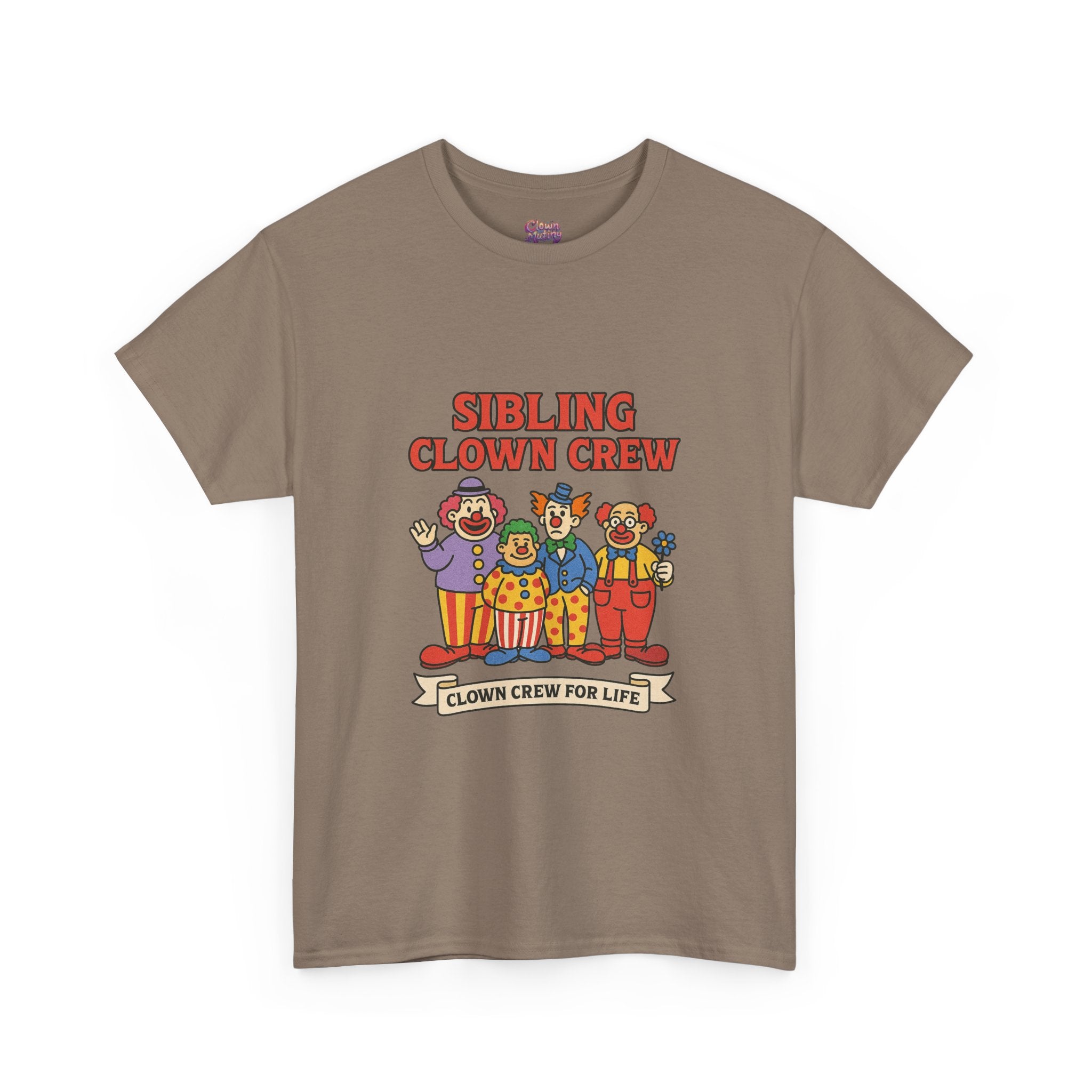 Clown Siblings Unisex Heavy Cotton Tee