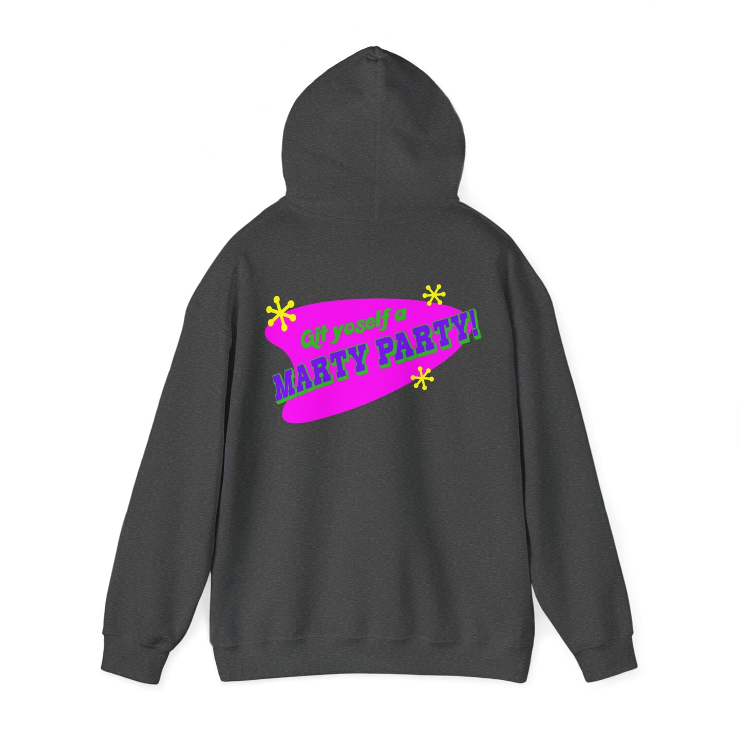 Marty Party Unisex Heavy Blend Hooded Sweatshirt