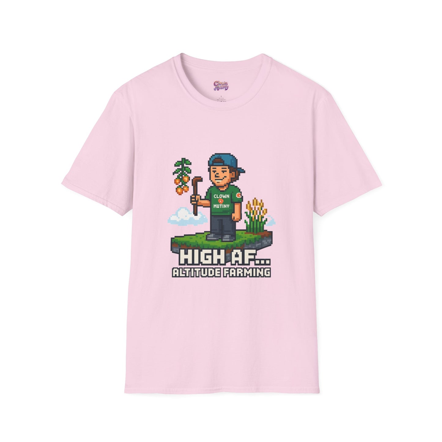 Altitude Farming Graphic T-Shirt, Fun Unisex Tee for Gamers, Perfect Gift for Farmers, Birthday, or Casual Wear