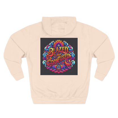 Blazed and Confused Three-Panel Fleece Hoodie