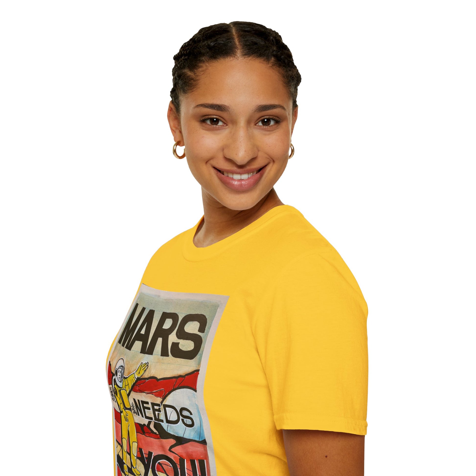 Mars Needs You Unisex Softstyle T-Shirt