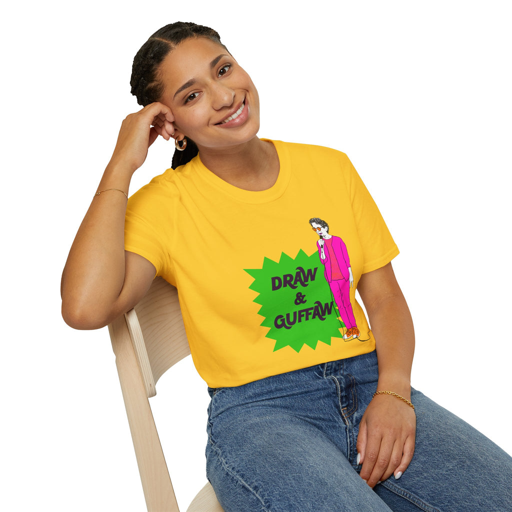 Draw and Guffaw Unisex Softstyle T-Shirt