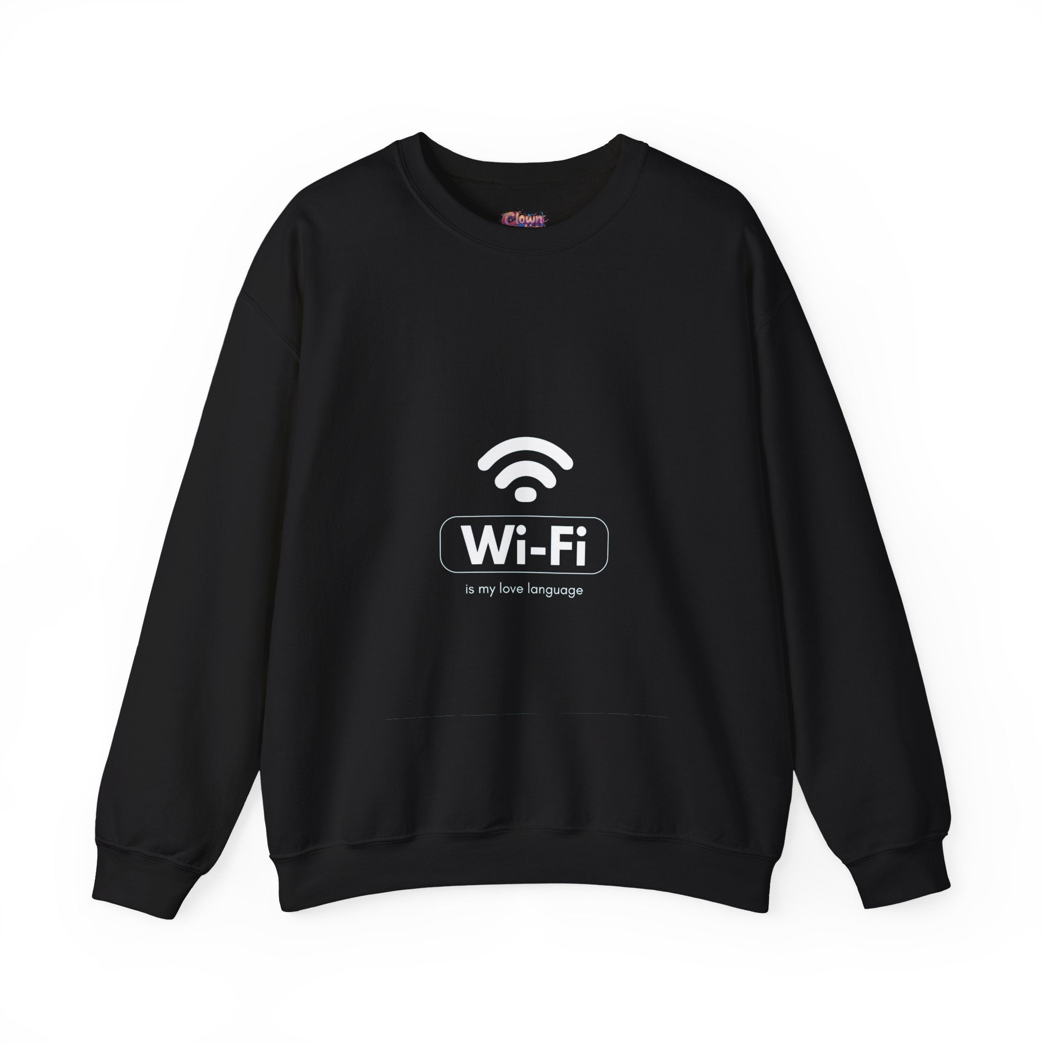 Wi-Fi Love Language Sweatshirt - Unisex Heavy Blend Crewneck
