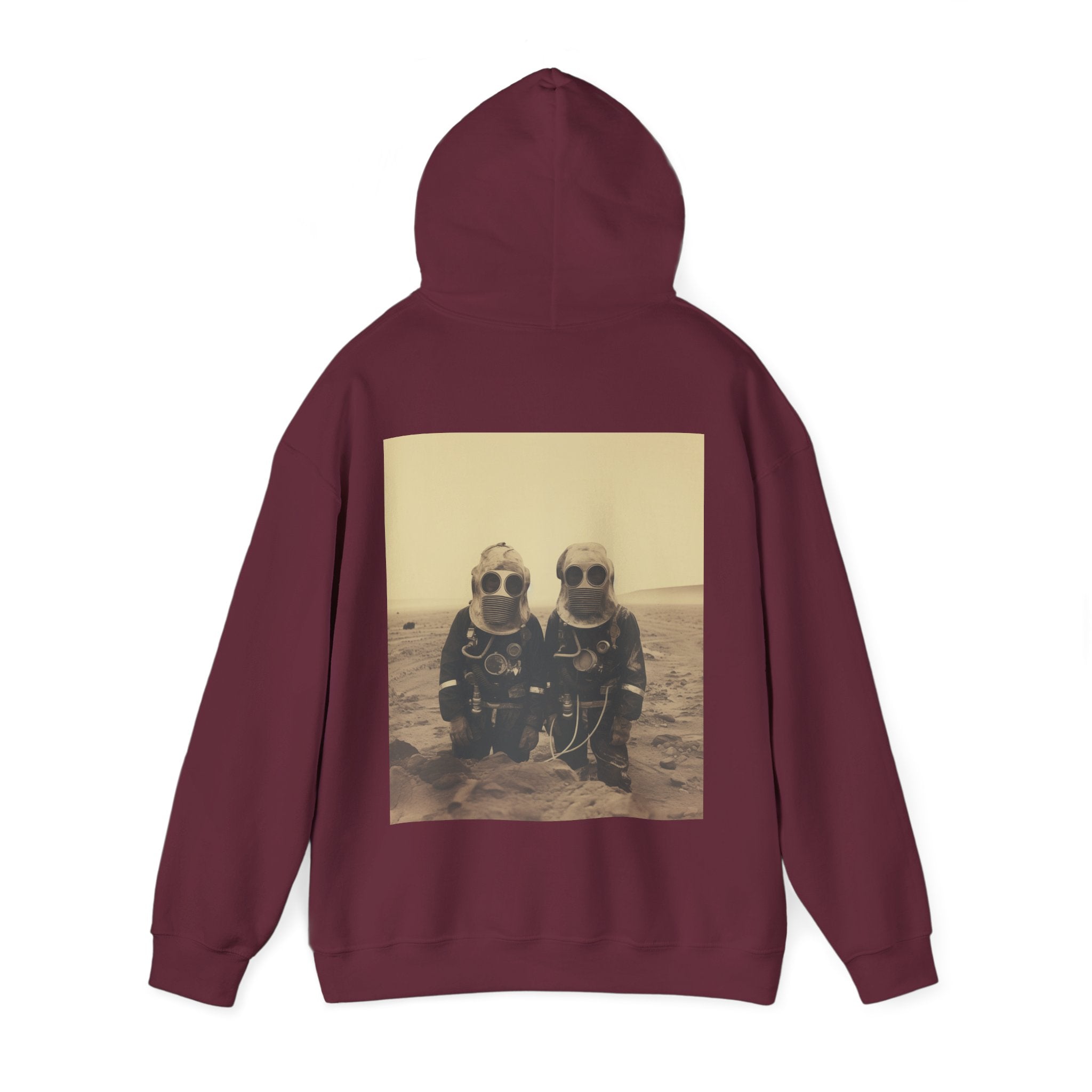 Greetings from Máaz Martians Unisex Heavy Blend Hooded Sweatshirt
