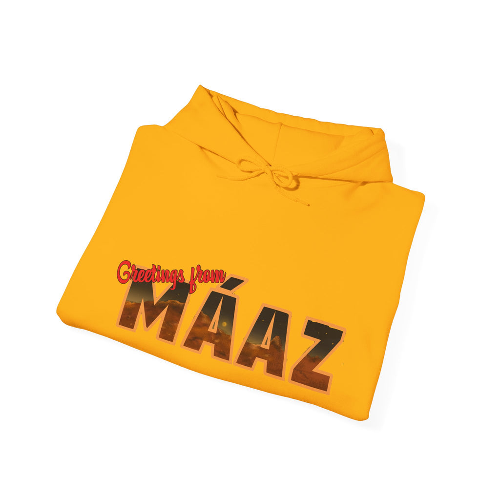 Greetings from Máaz Martians Unisex Heavy Blend Hooded Sweatshirt