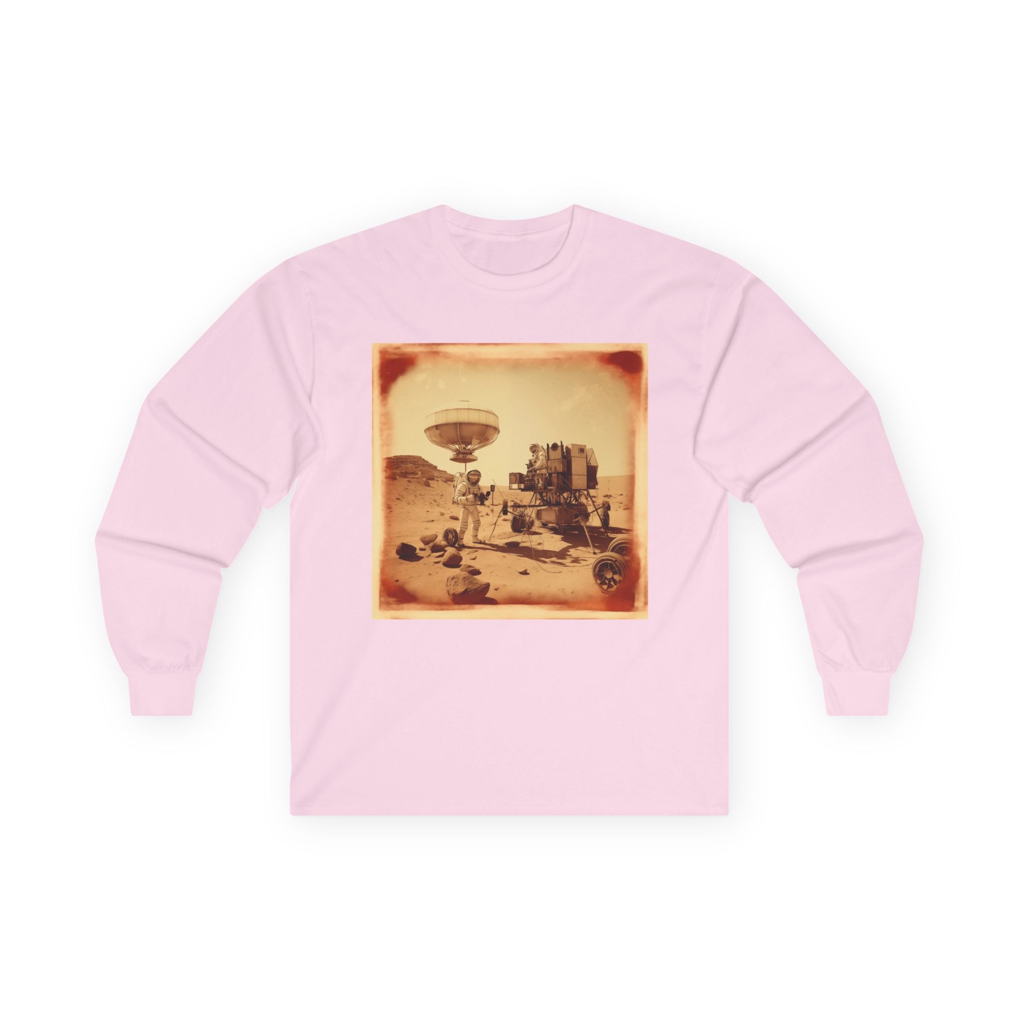 Martian Polaroid Unisex Ultra Cotton Long Sleeve Tee
