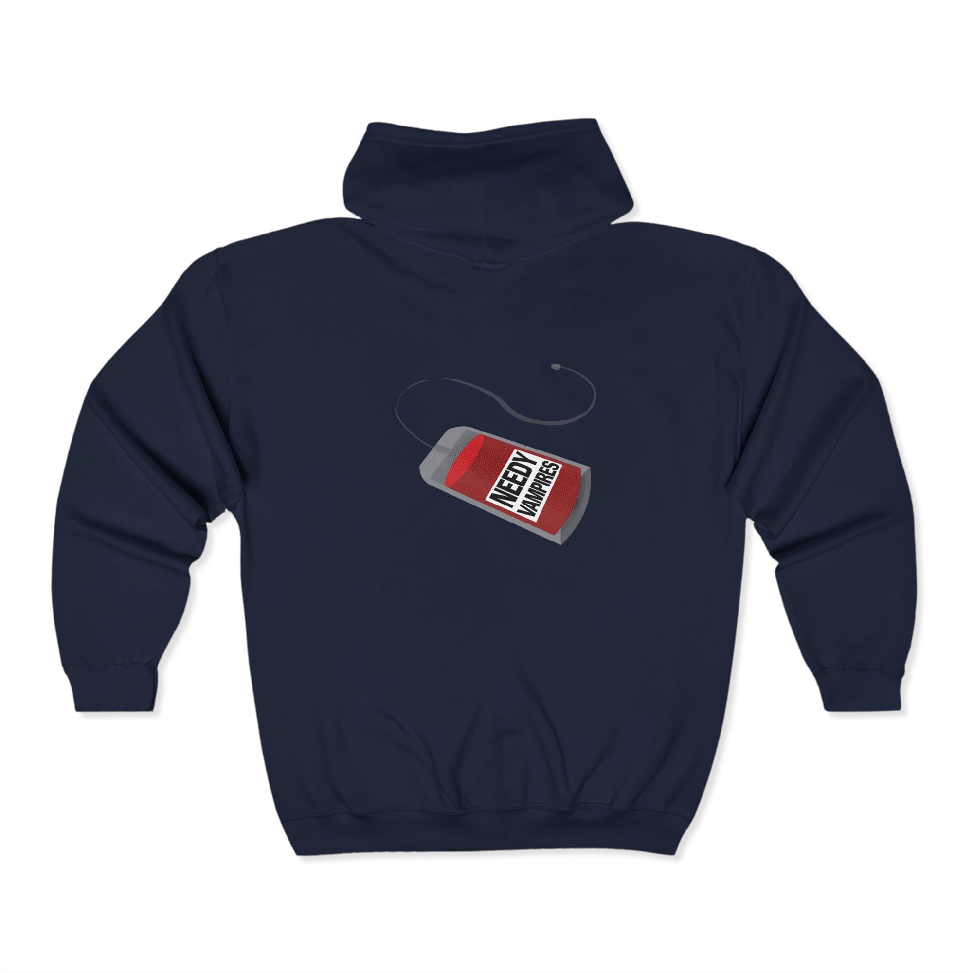 Needy Vampires Unisex Heavy Blend Full Zip Hooded Sweatshirt