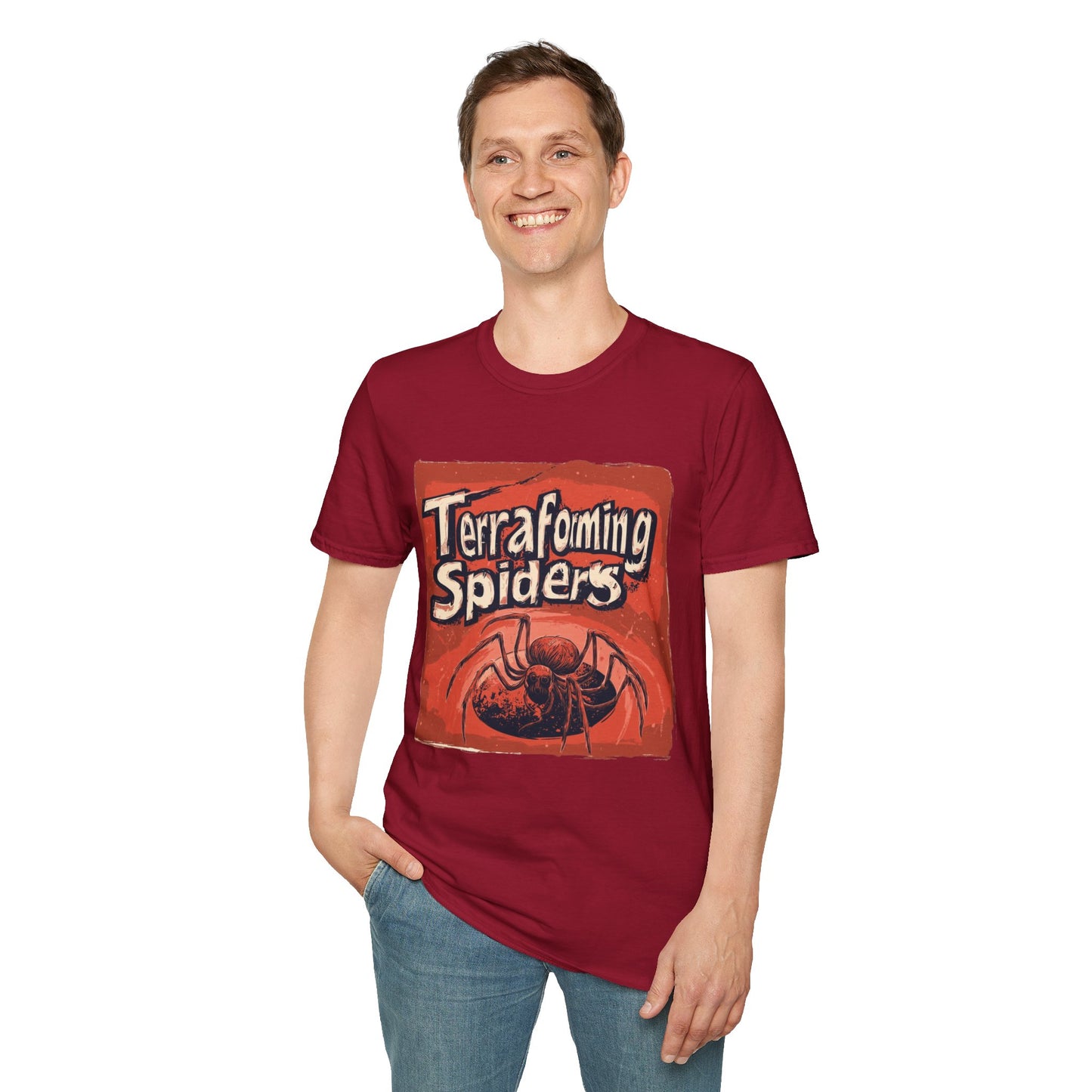 Terraforming Spiders Unisex Softstyle T-Shirt