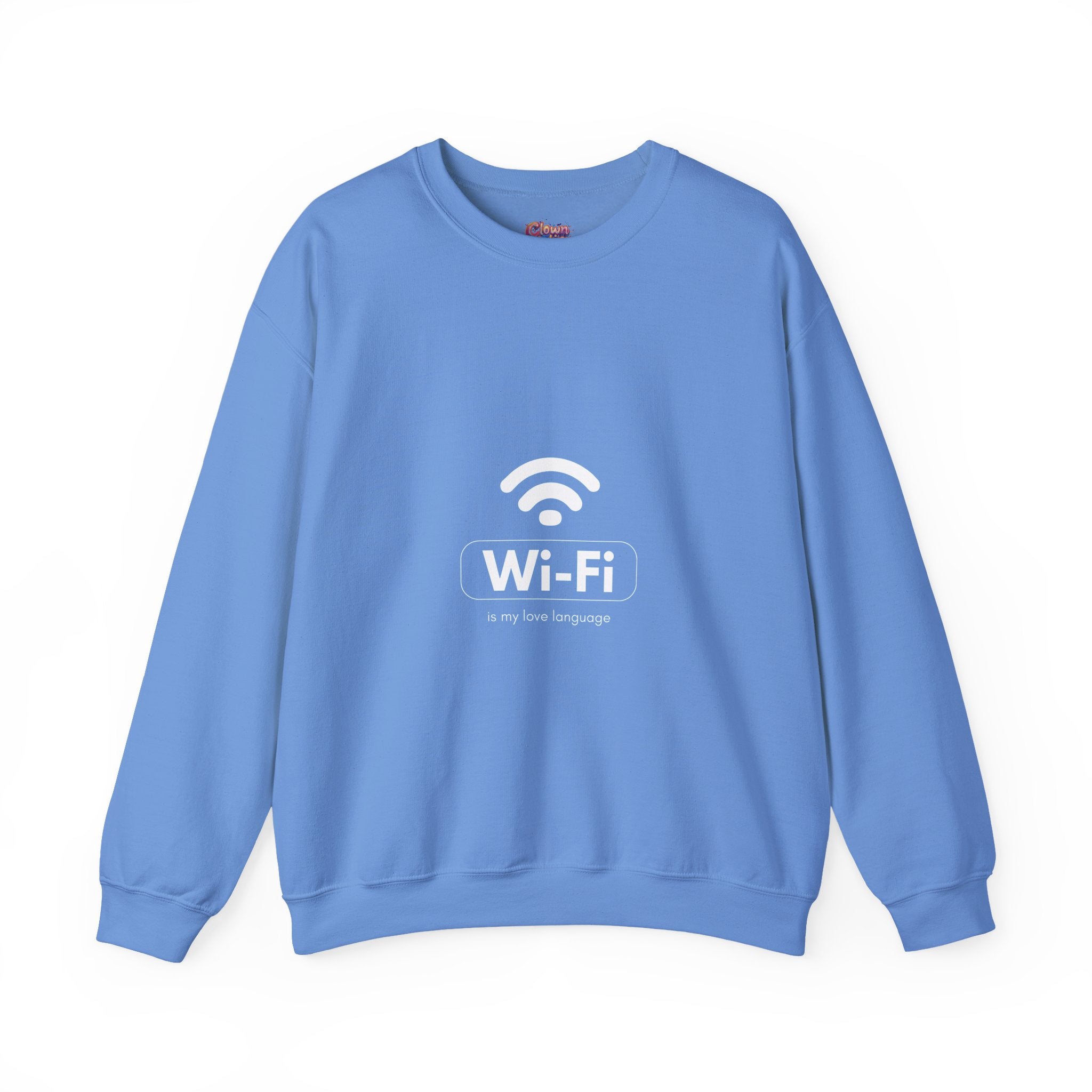 Wi-Fi Love Language Sweatshirt - Unisex Heavy Blend Crewneck