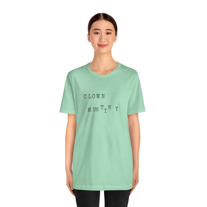 Clown Mutiny Unisex Jersey Short Sleeve Tee