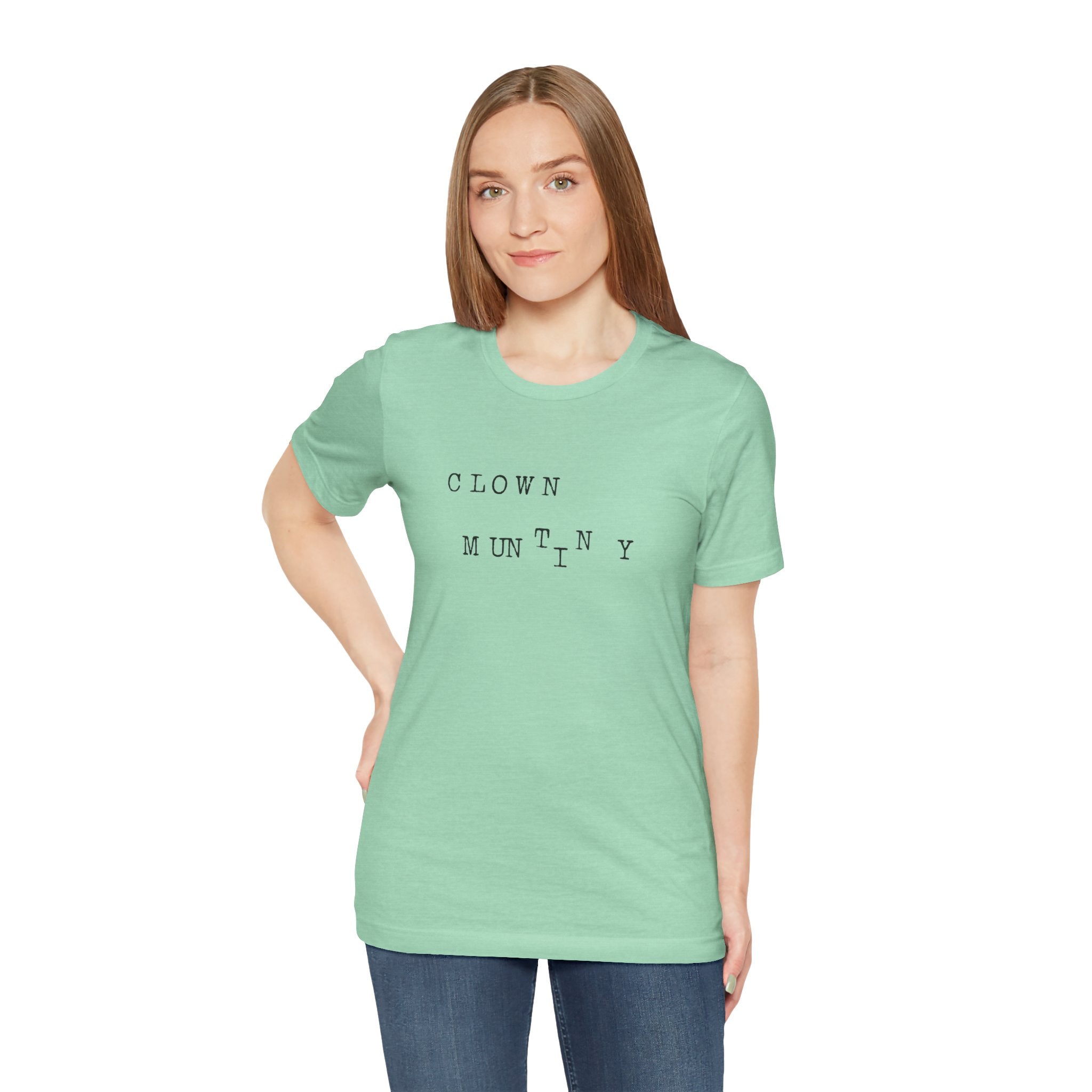 Clown Mutiny Unisex Jersey Short Sleeve Tee