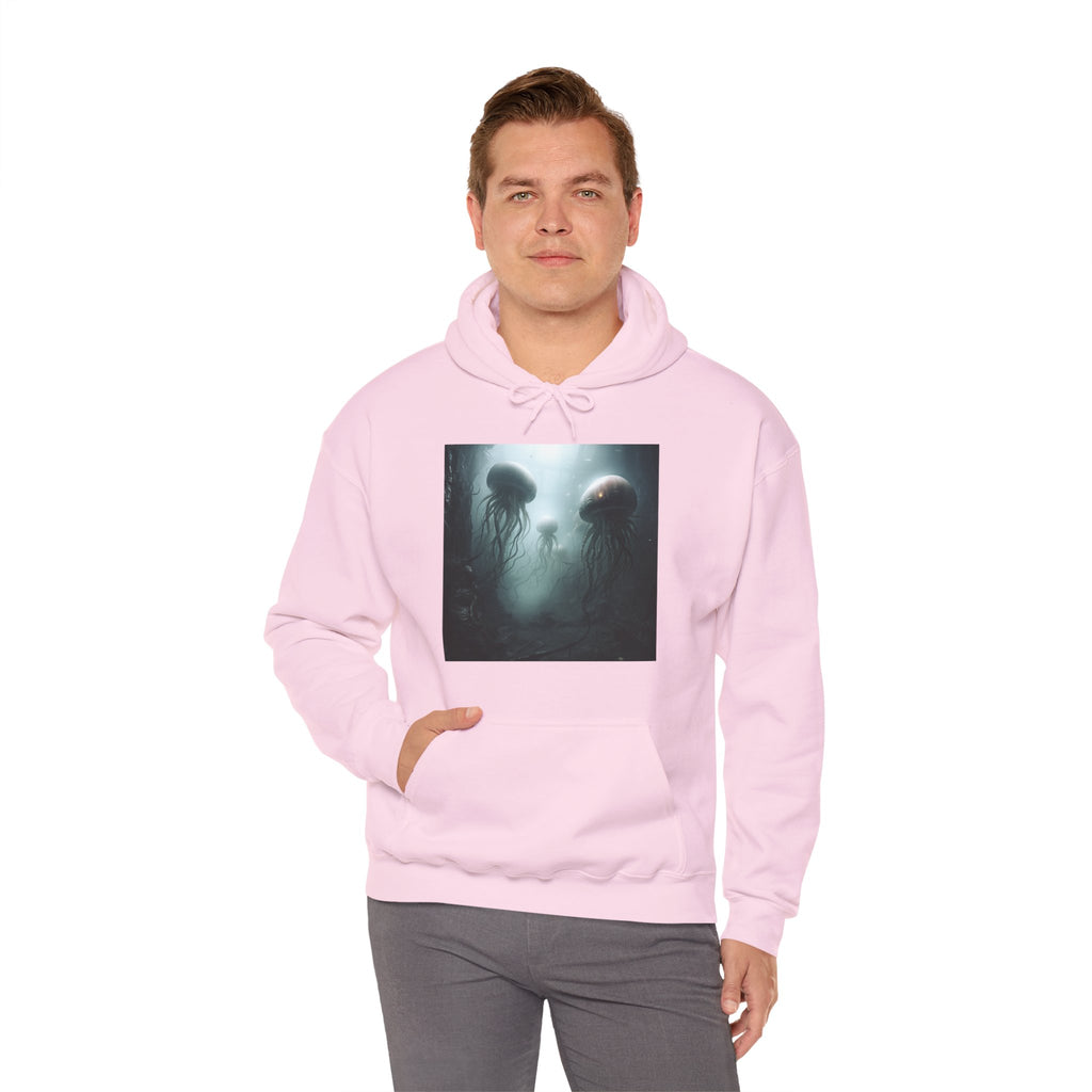 Alien Jellyfish Unisex Heavy Blend Hooded Sweatshirt