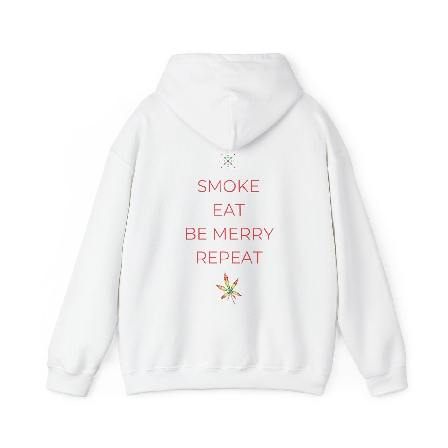 Eat Repeat Holiday Unisex Heavy Blend Hooded Sweatshirt