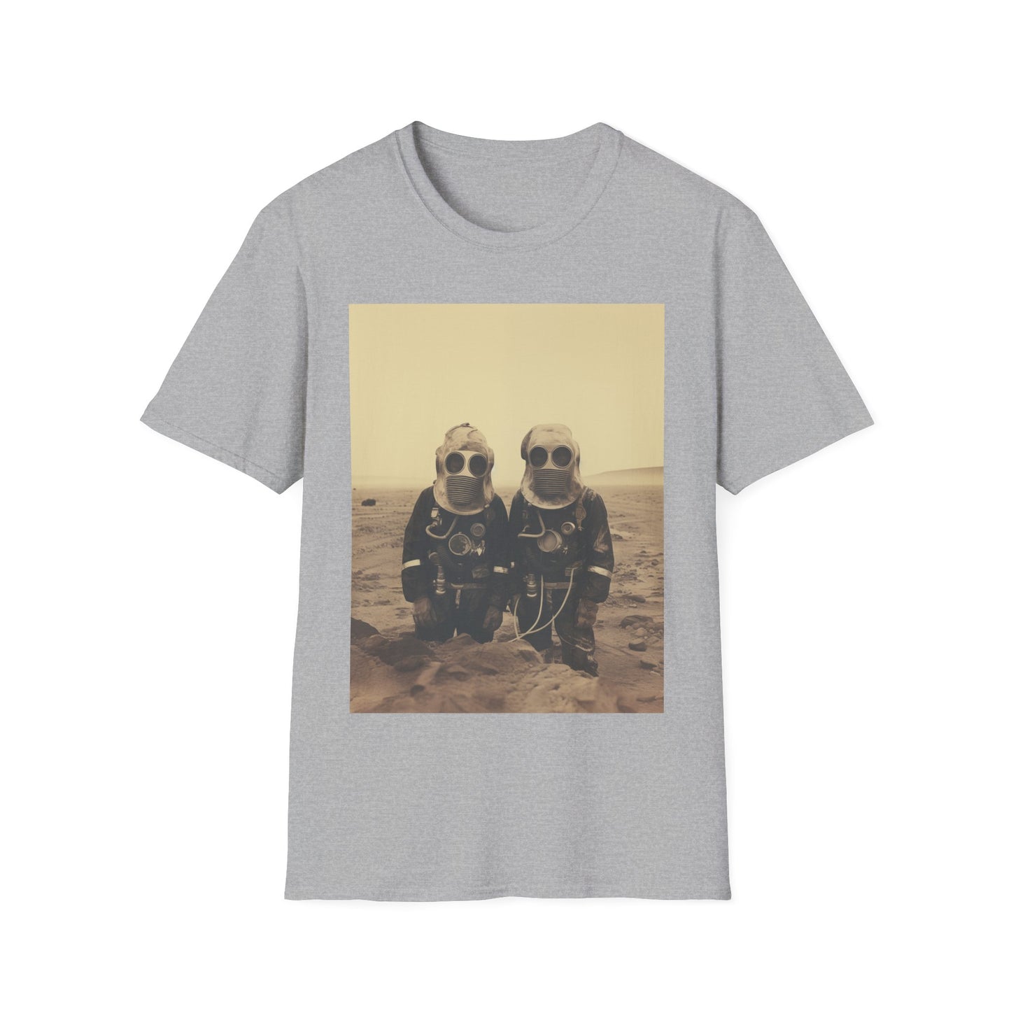 Mars Martians Unisex Softstyle T-Shirt